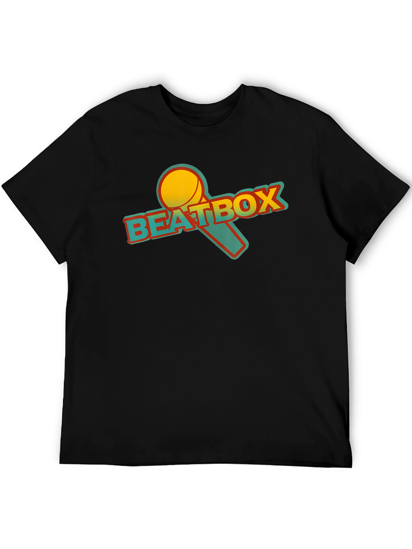Black Beatbox Graphic Tee - Black view 5