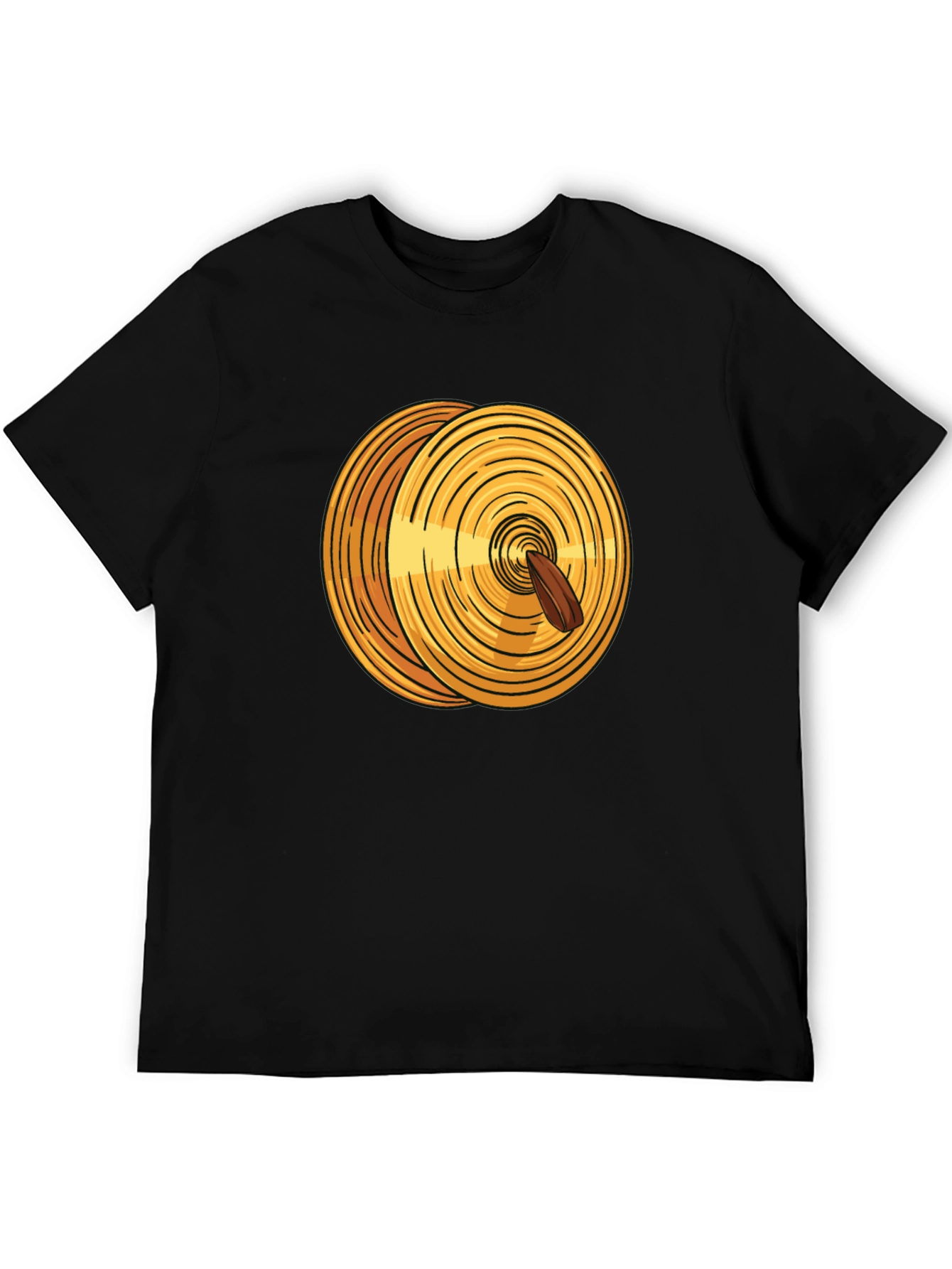 Black Cymbals Drummer Musician Graphic Tee view 5