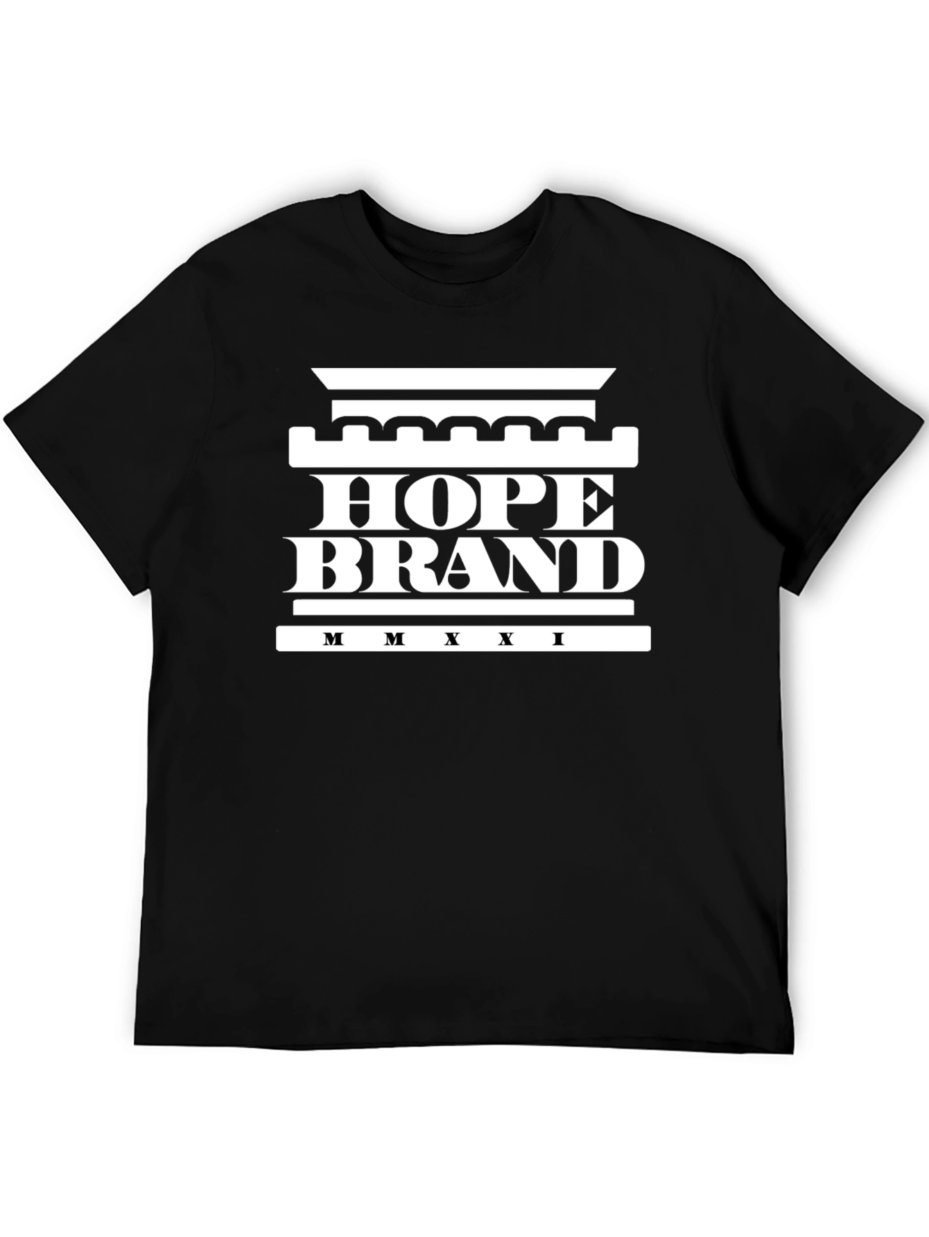 Black Hope Brand Black T-Shirt view 5
