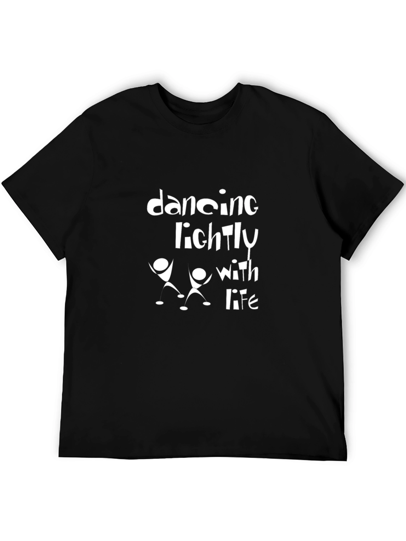 Dancing Lightly With Life Graphic Tee - 5