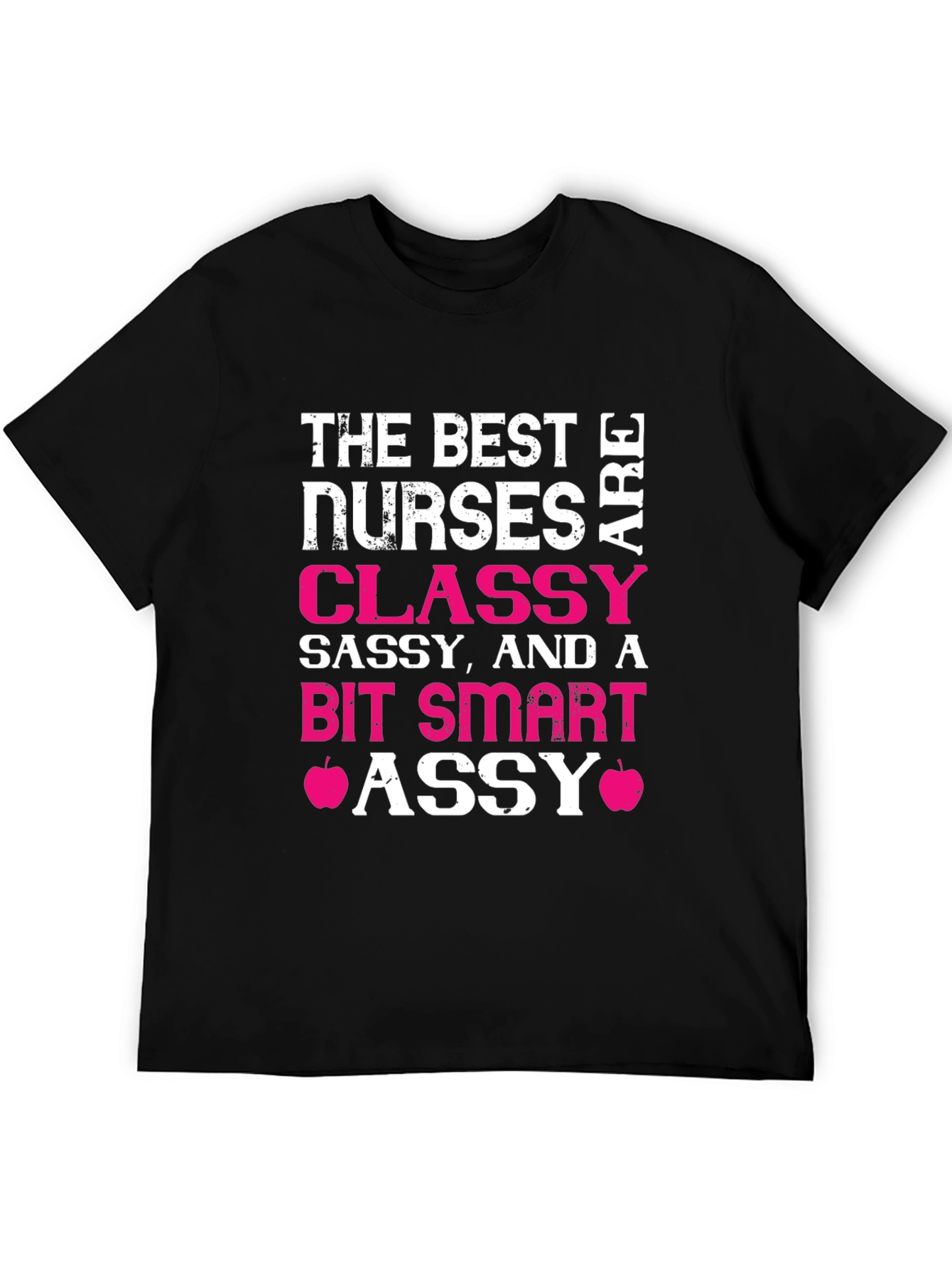 Black Classy Nurse Graphic Tee view 5