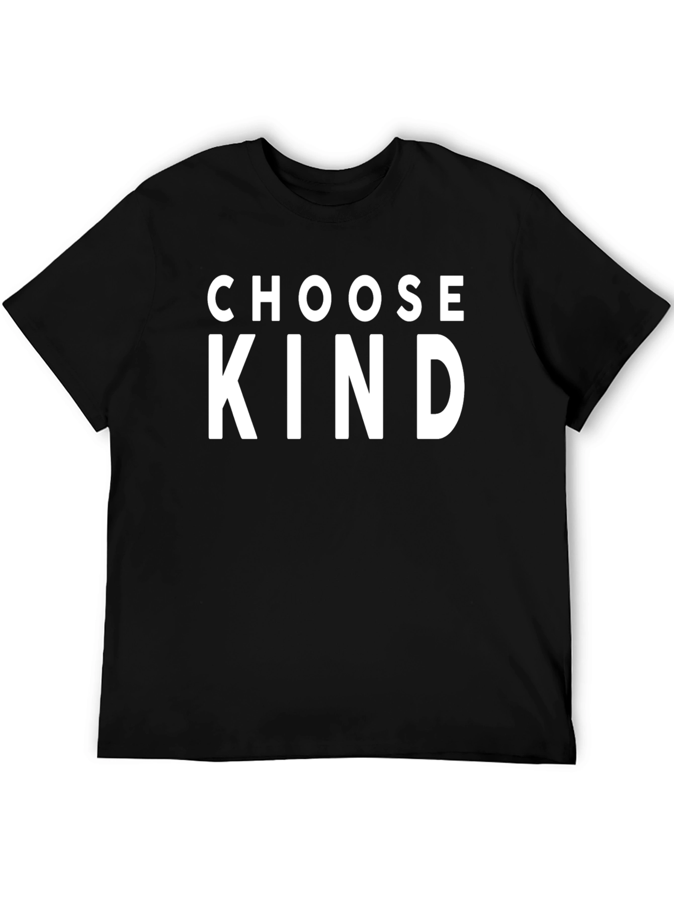 Black Choose Kind Graphic Tee - Black Short Sleeve view 5