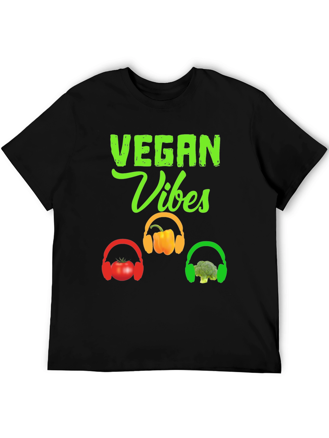 Vegan Vibes Graphic Tee - 5