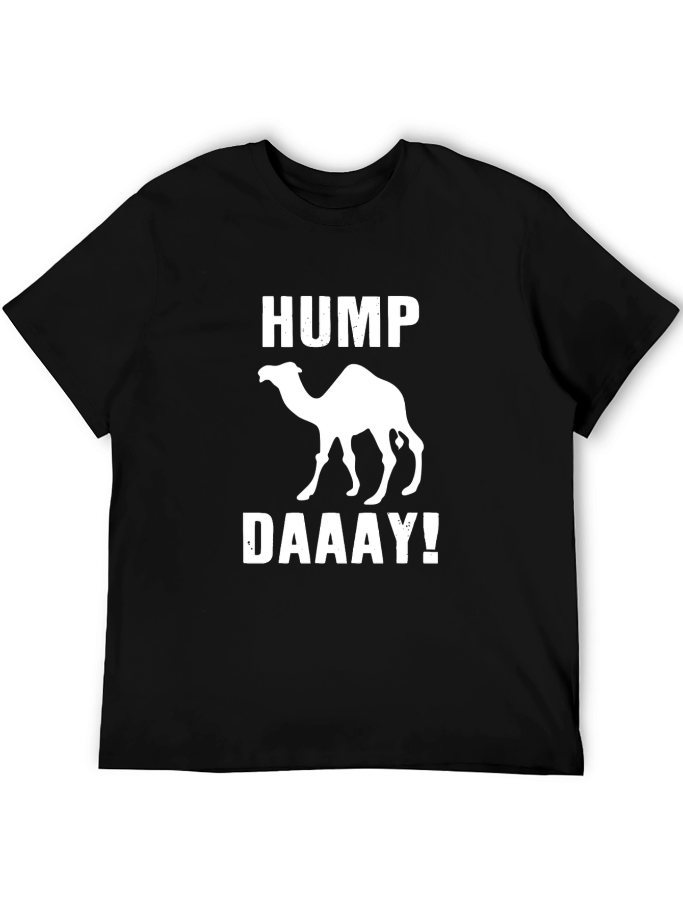 Black Hump Daaay T-Shirt - Funny Camel Design view 5