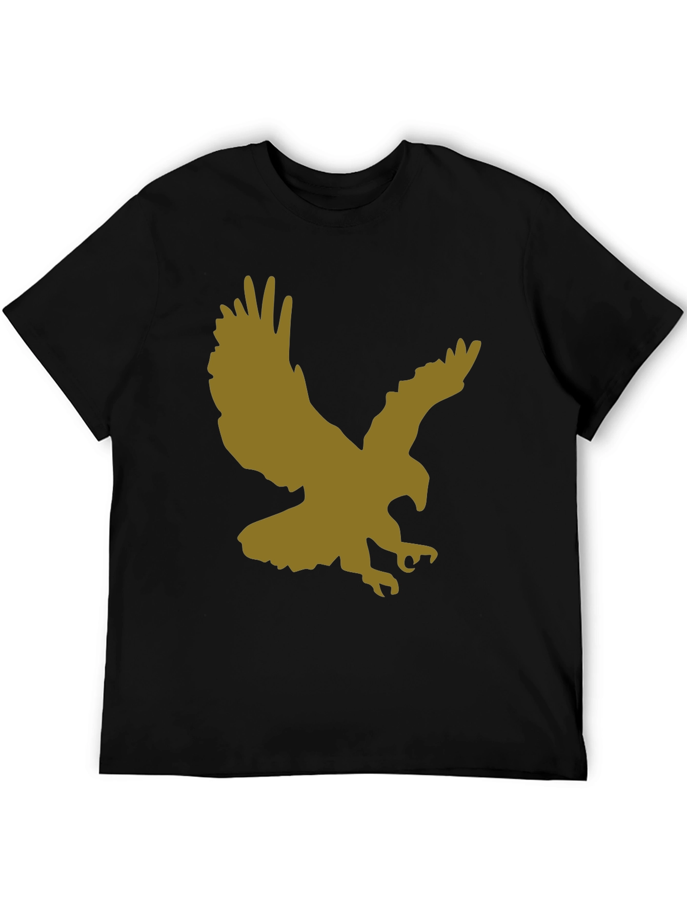 Black Eagle Graphic Black T-Shirt view 5