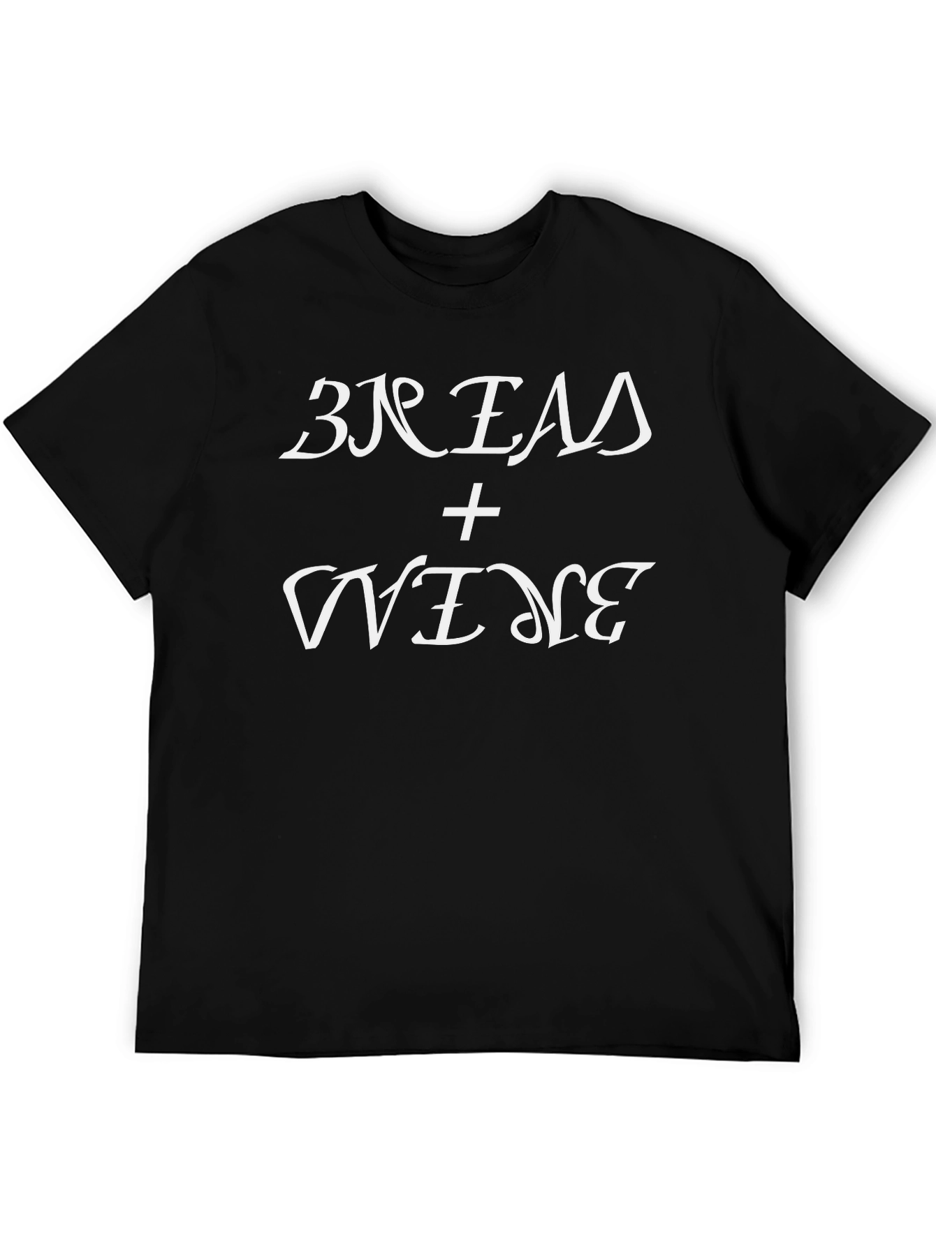Black Bread + Wine Graphic Tee - Soft Cotton Blend view 5