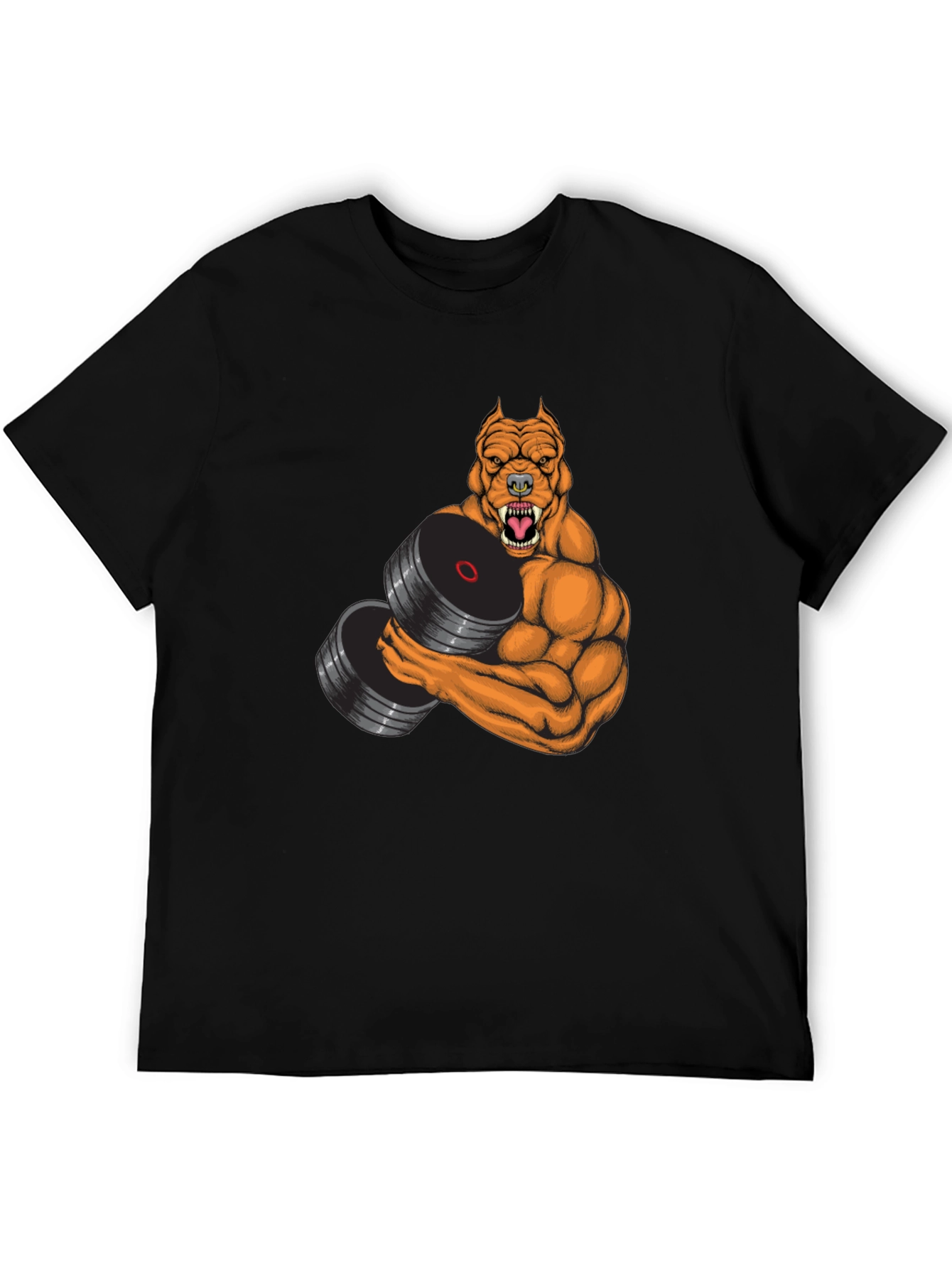 Black Pitbull Gym Black T-Shirt view 5