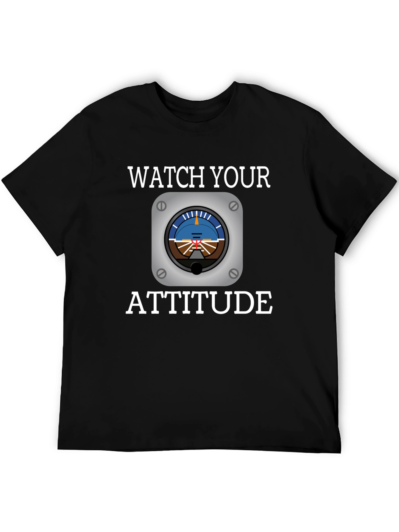 Black Watch Your Attitude Pilot T-Shirt view 5