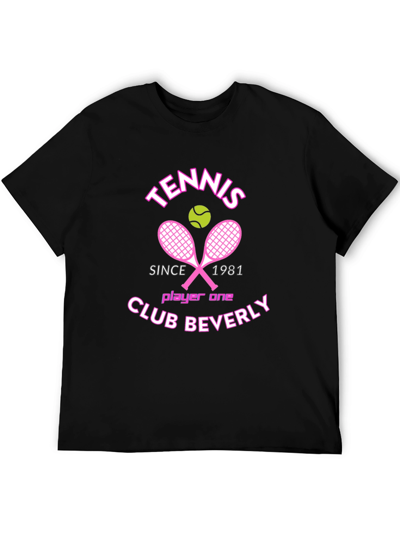 Black Tennis Club Beverly T-Shirt view 5