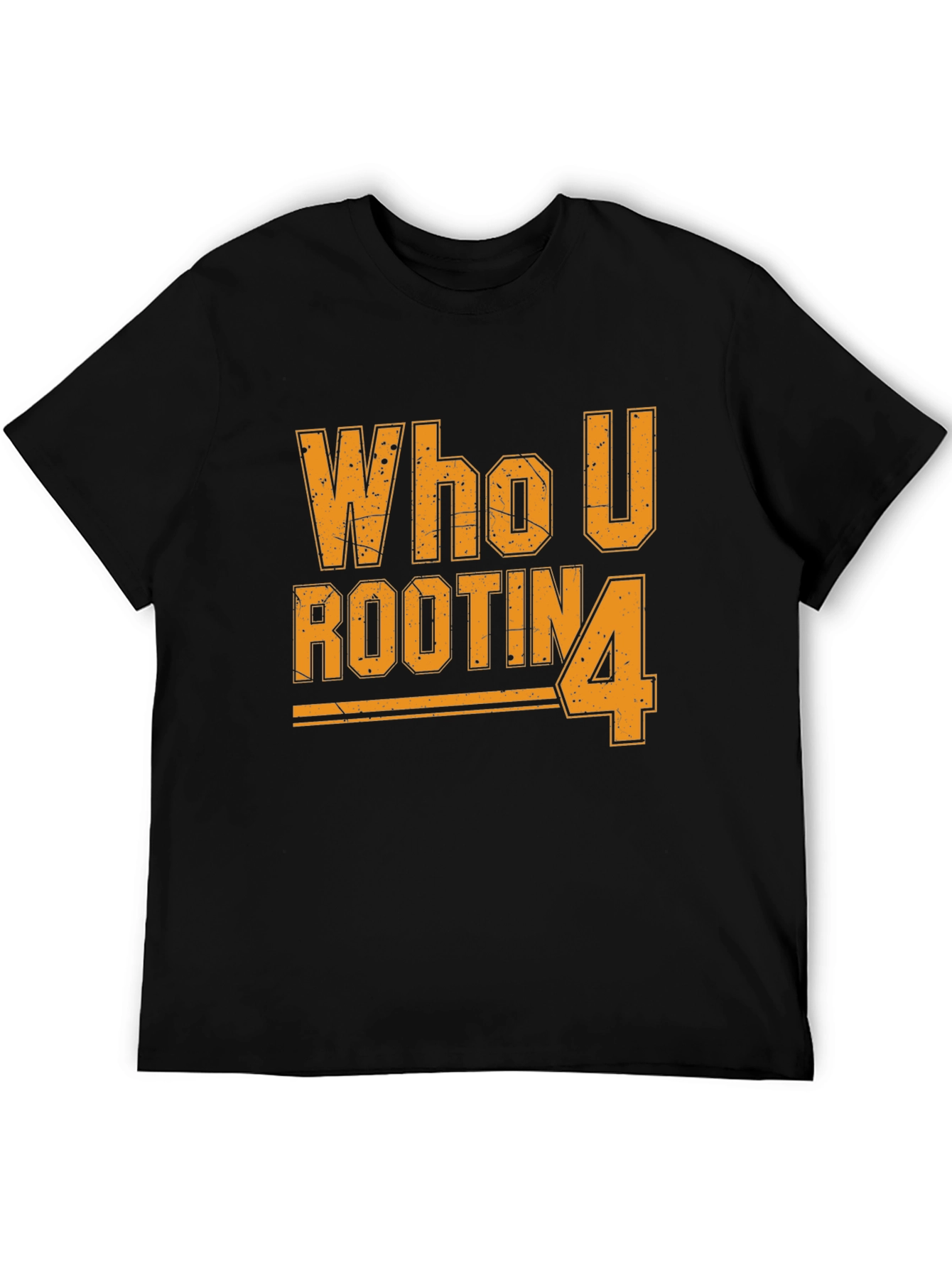 Black Who U Rootin 4 Graphic Tee view 5