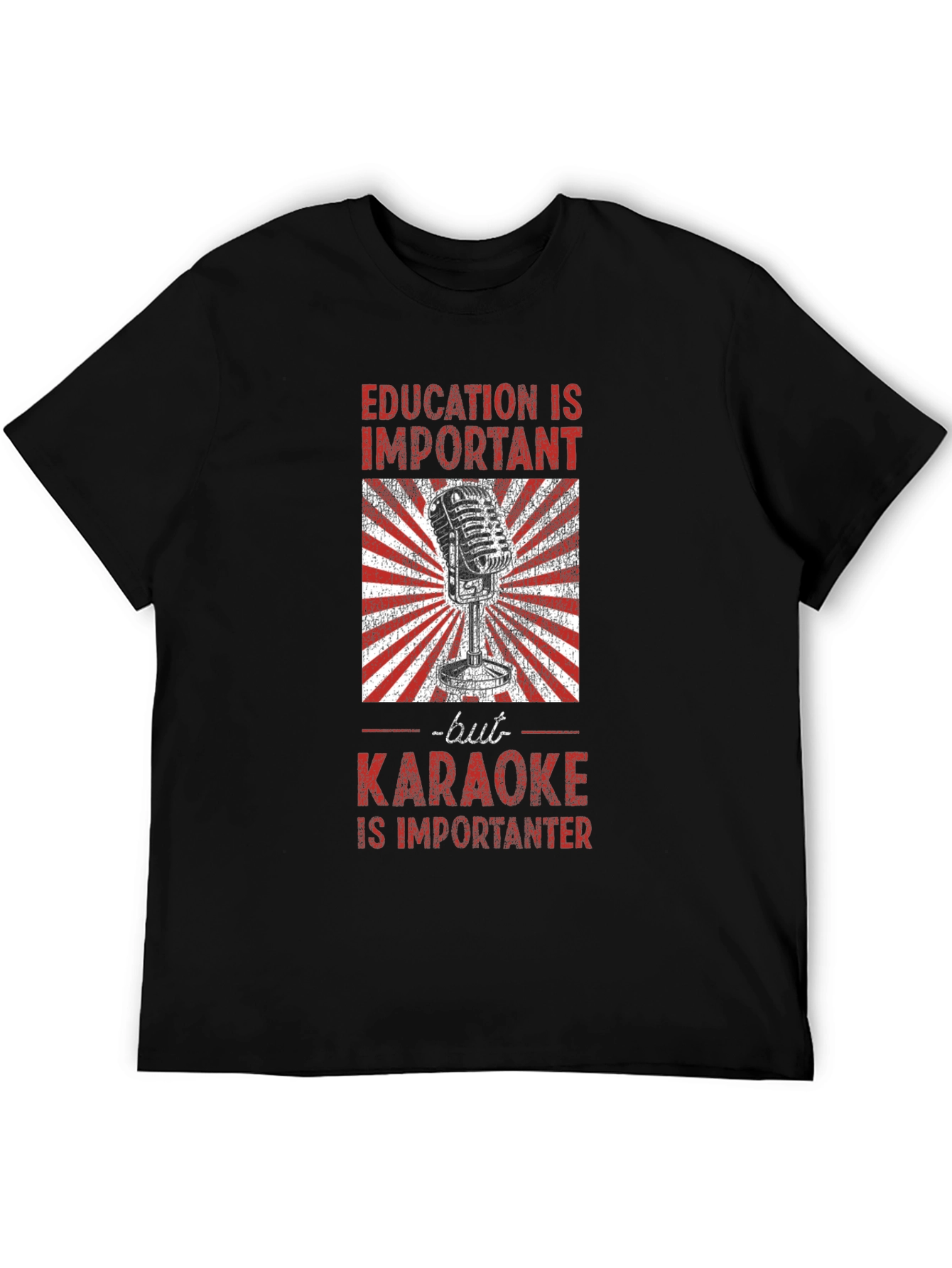 Black Karaoke is Importanter T-Shirt view 5