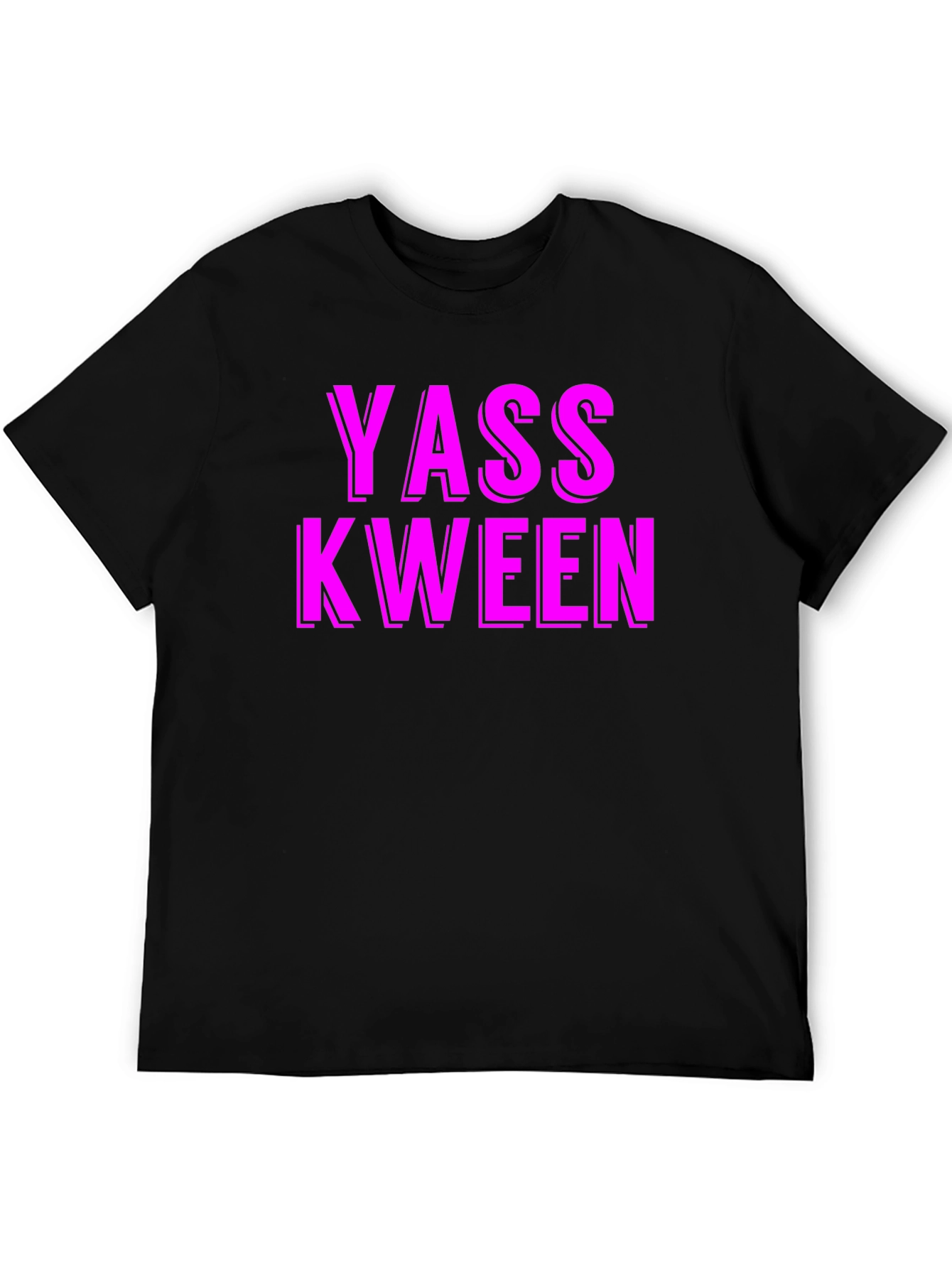 Black Yass Kween Graphic Tee - Black view 5
