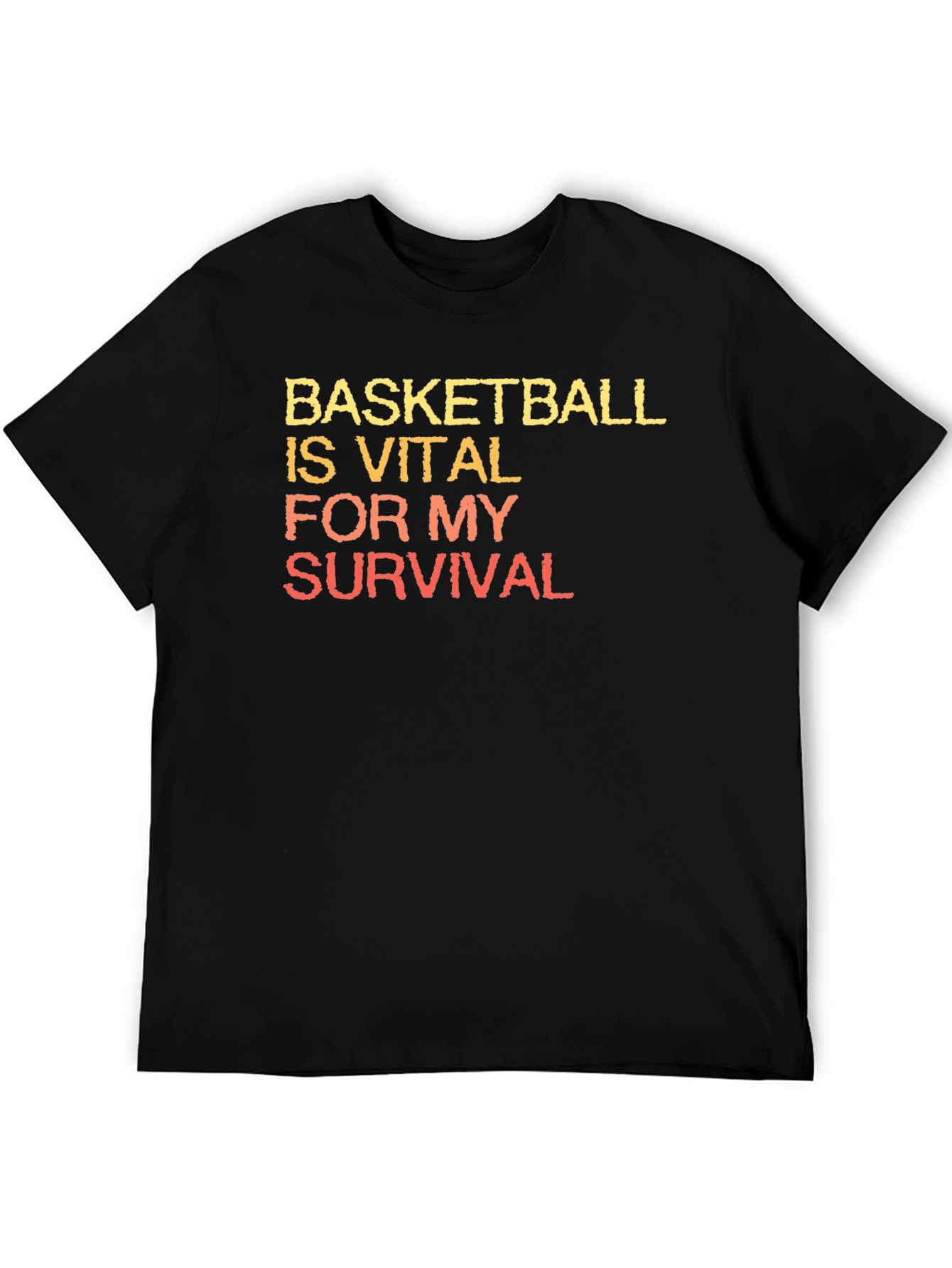 Black Basketball is Vital T-Shirt view 5
