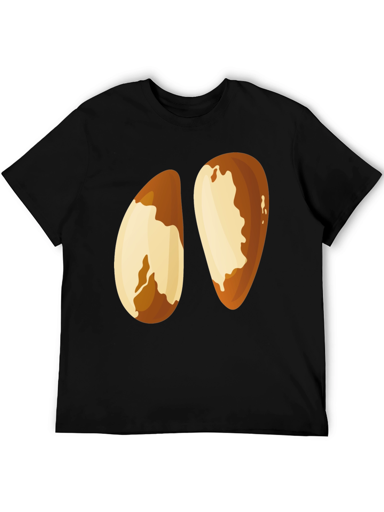 Brazil Nut Graphic Tee - Novelty Nut Design T-Shirt - 5
