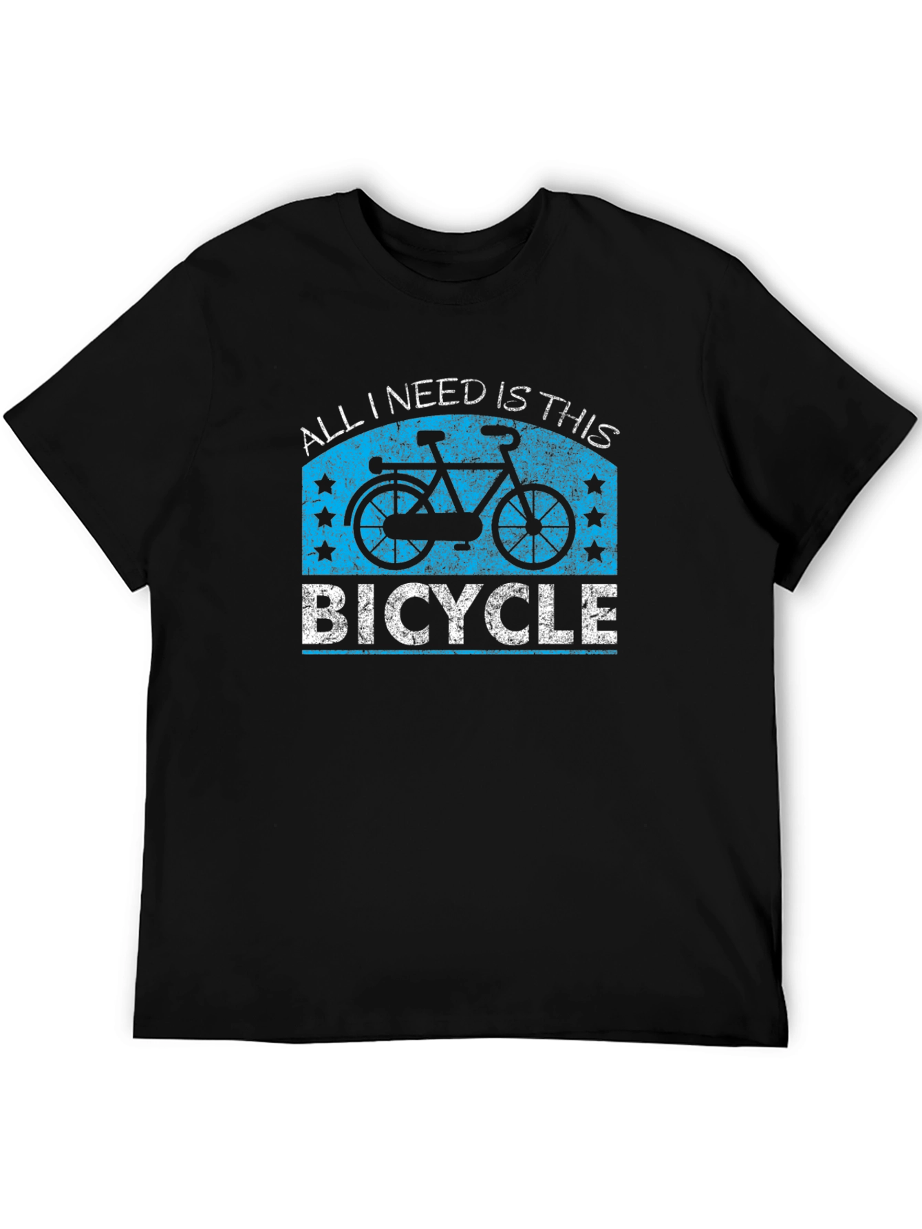 All I Need Is This Bicycle Graphic T-Shirt - 5
