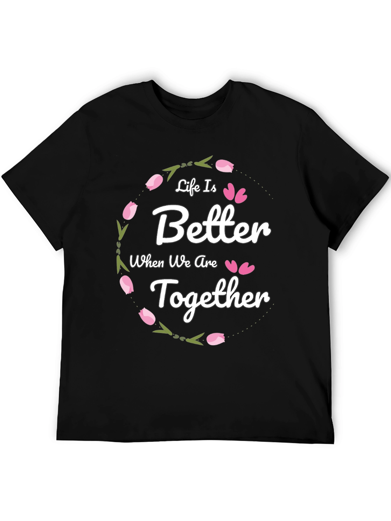 Black Life Is Better Together Graphic Tee view 5
