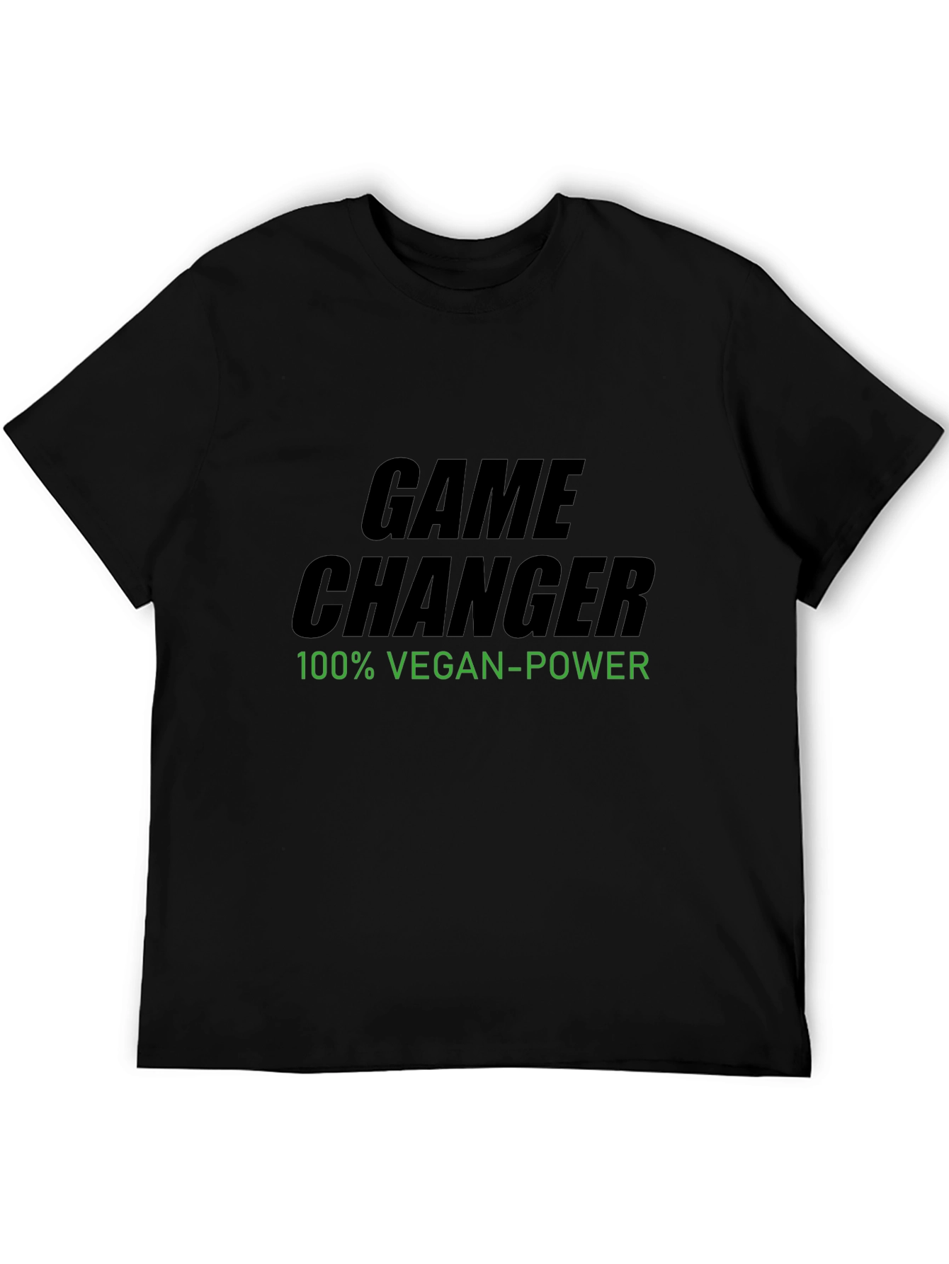 Vegan Power Game Changer Tee - Black - 5