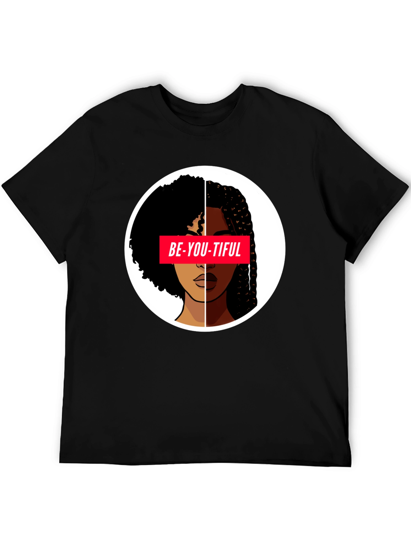 Black Be-YOU-tiful Graphic Tee - Black view 5