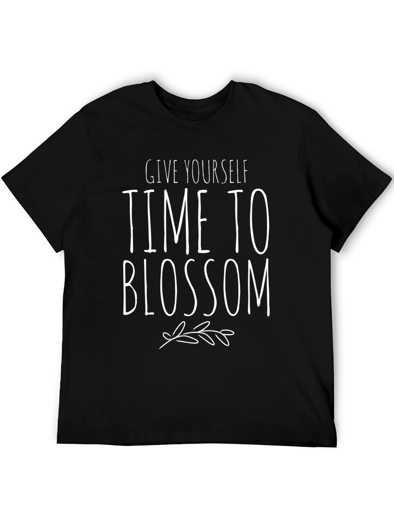 Black Time To Blossom Graphic Tee - Unisex view 5