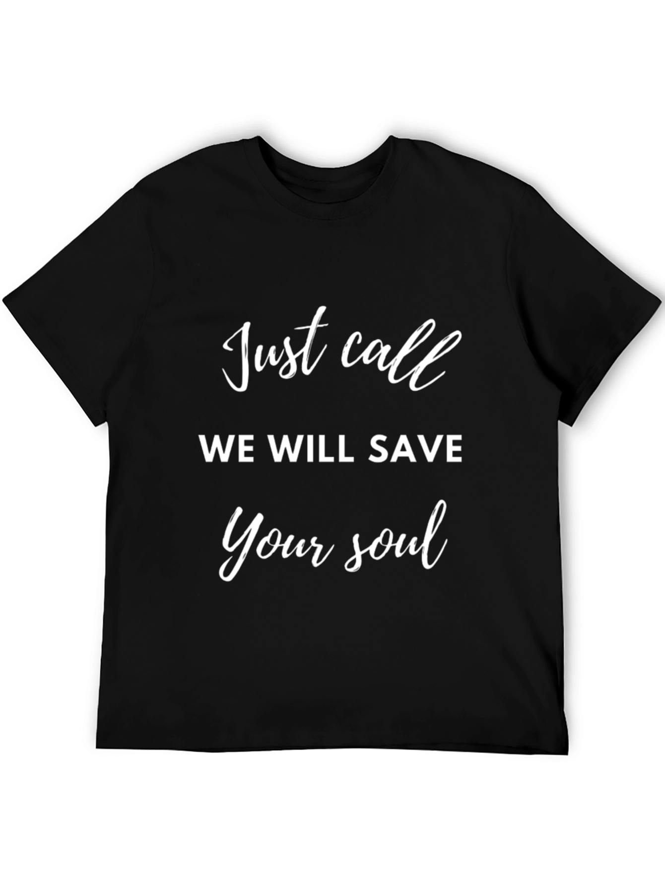 Black Just Call Black T-Shirt view 5