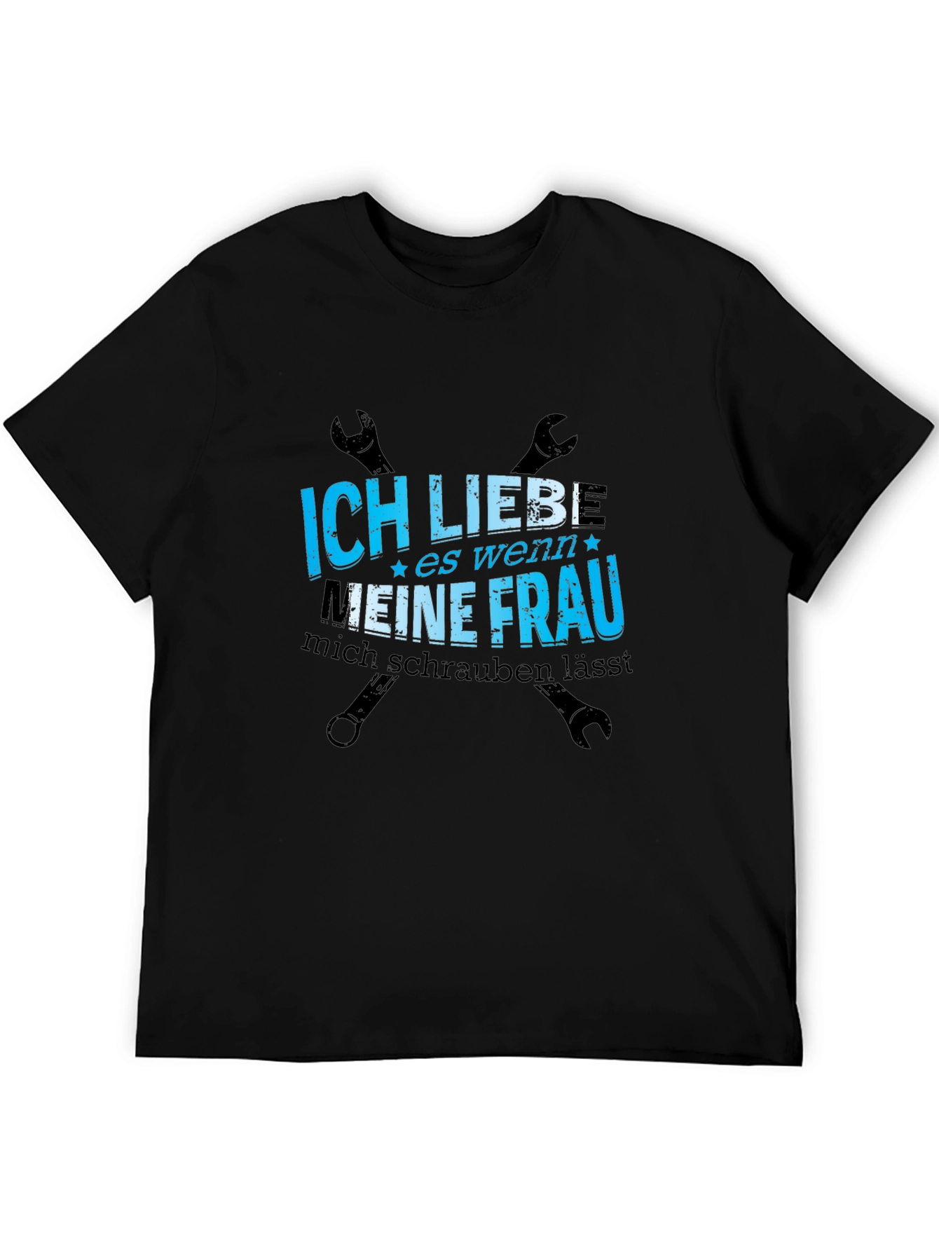 Black Ich Liebe Meine Frau T-Shirt view 5