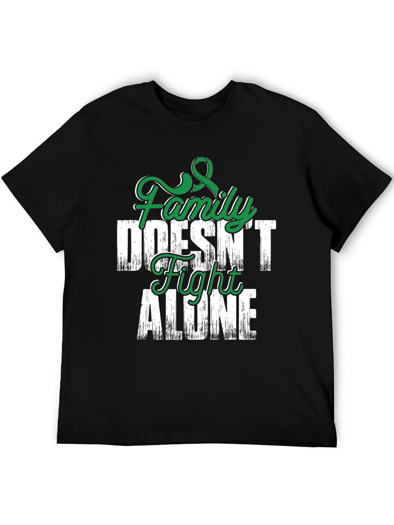 Family Doesn't Fight Alone Awareness T-Shirt - 5
