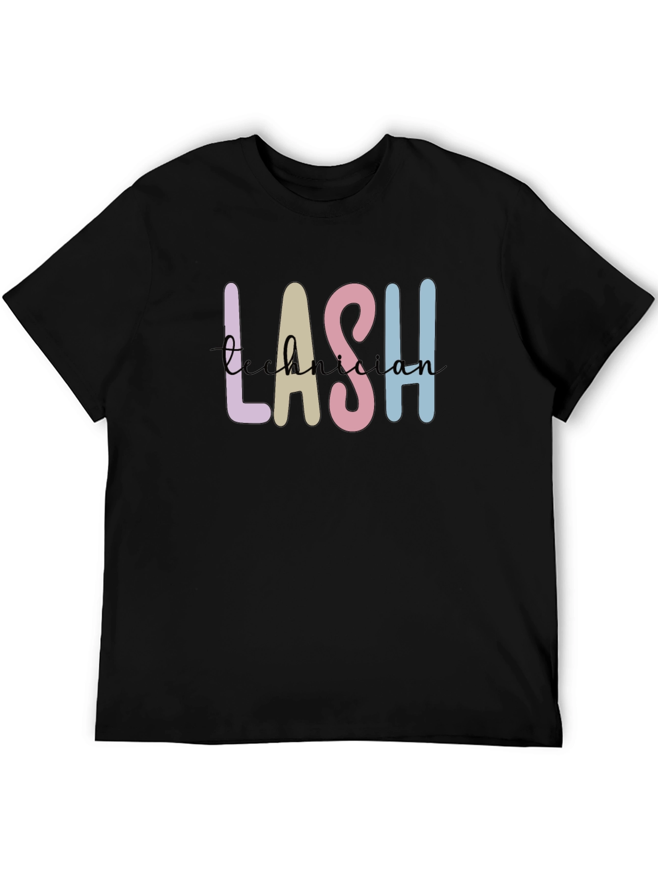 Black Lash Technician T-Shirt - Stylish & Comfortable view 5