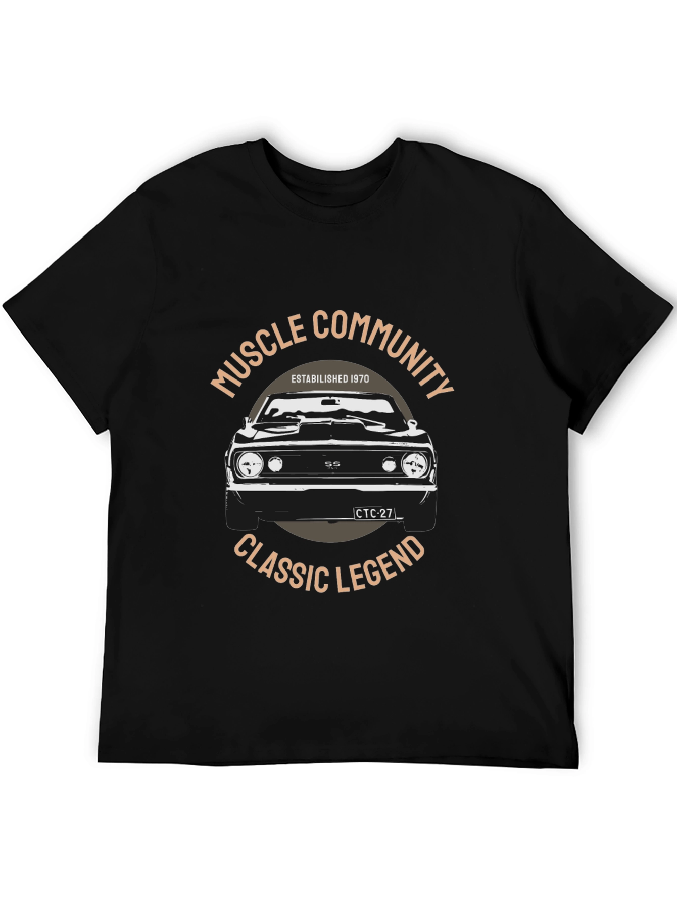Black Muscle Community Classic Legend T-Shirt view 5