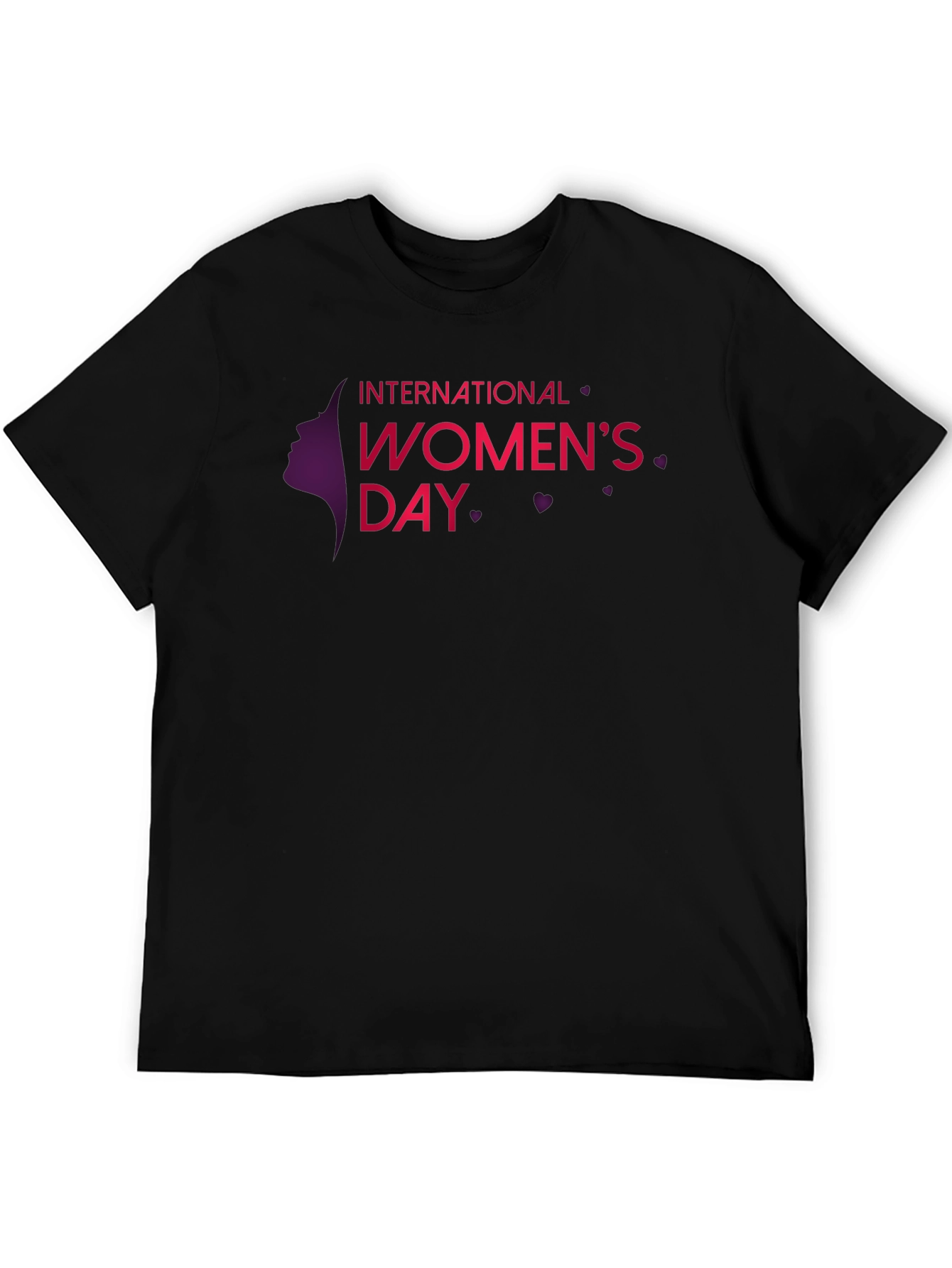 Black International Women's Day Graphic Tee view 5