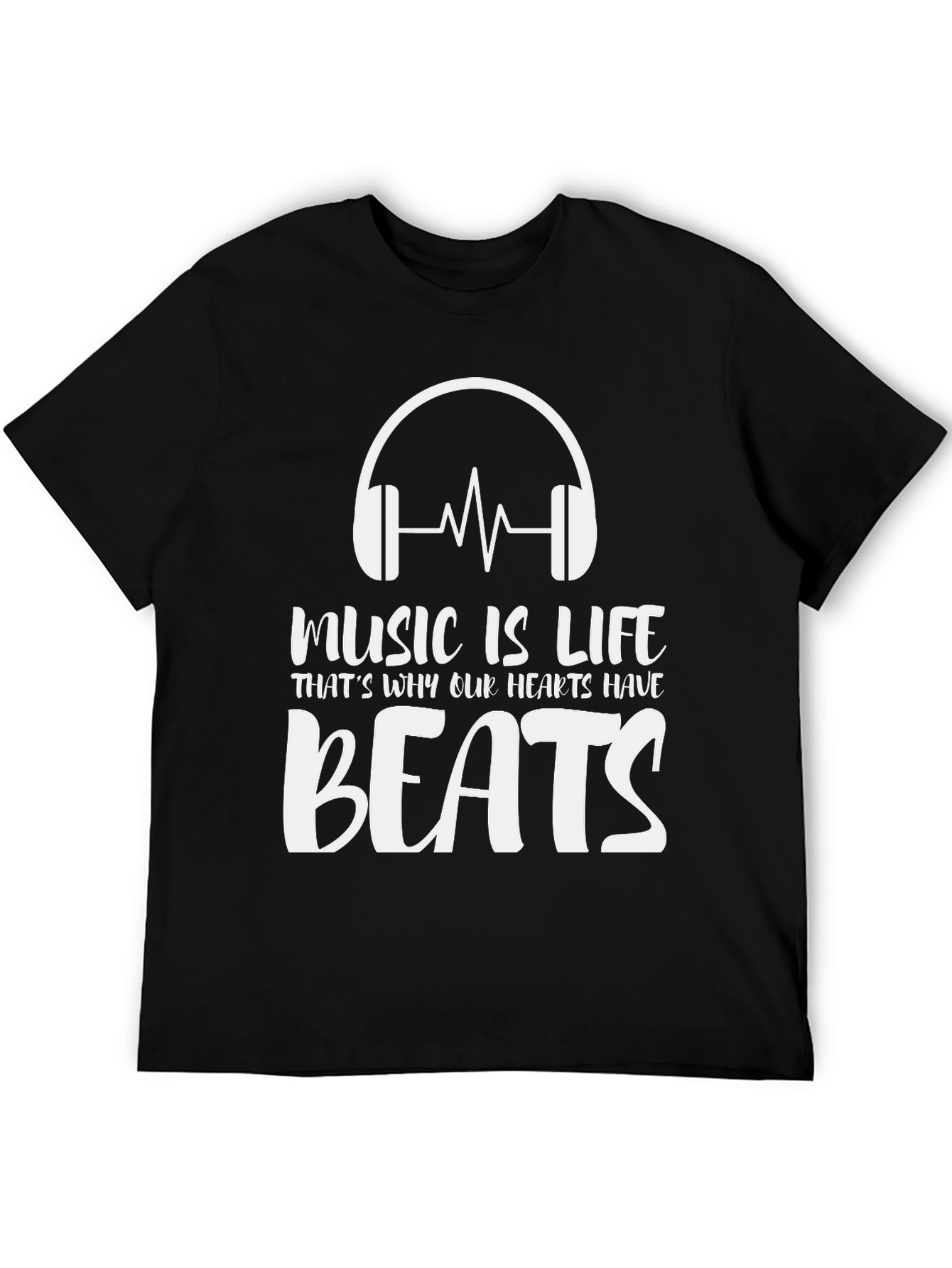 Black Music is Life Graphic Tee view 5