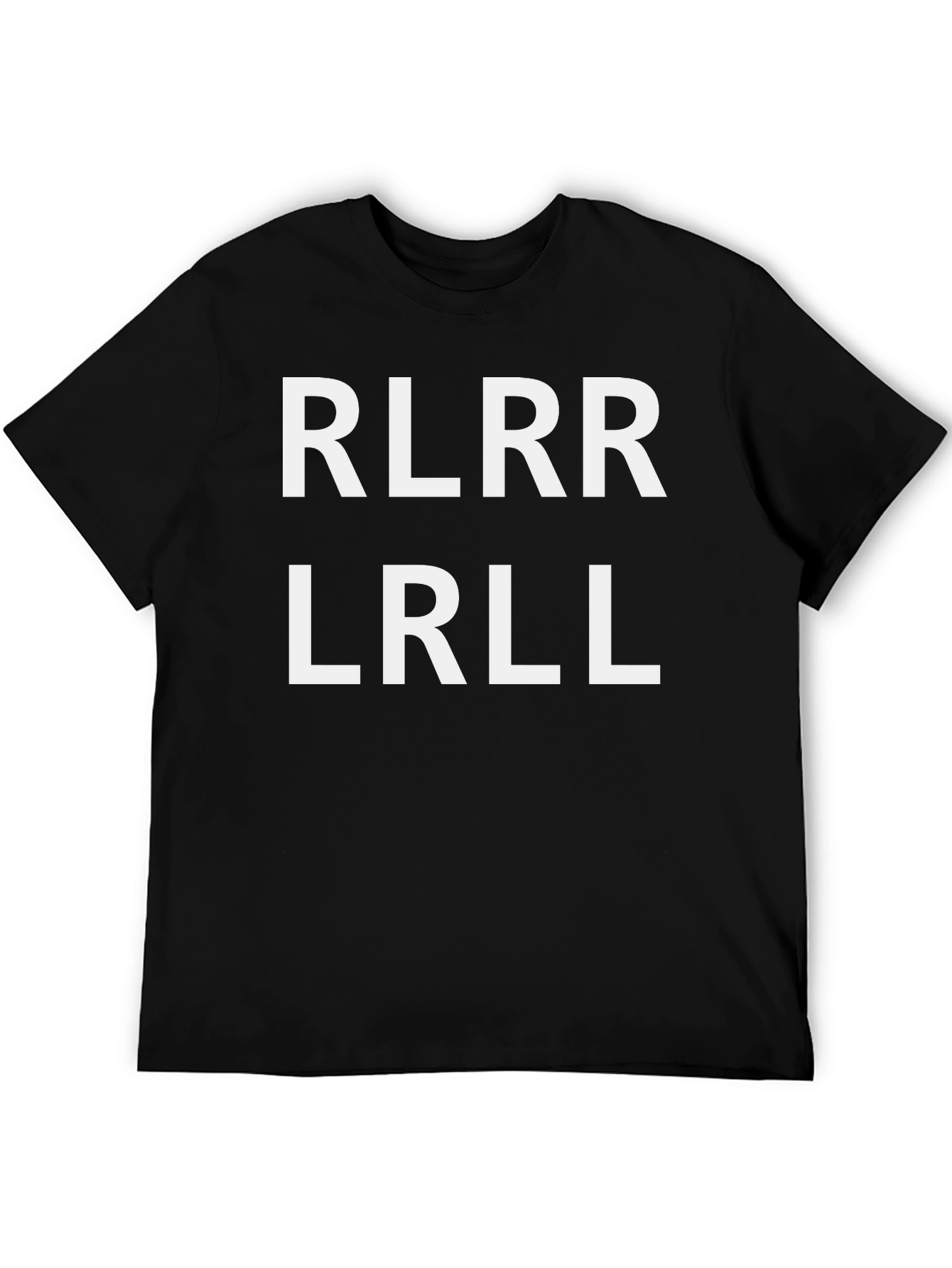 Black RLRR LRRLL T-Shirt - Band Practice view 5