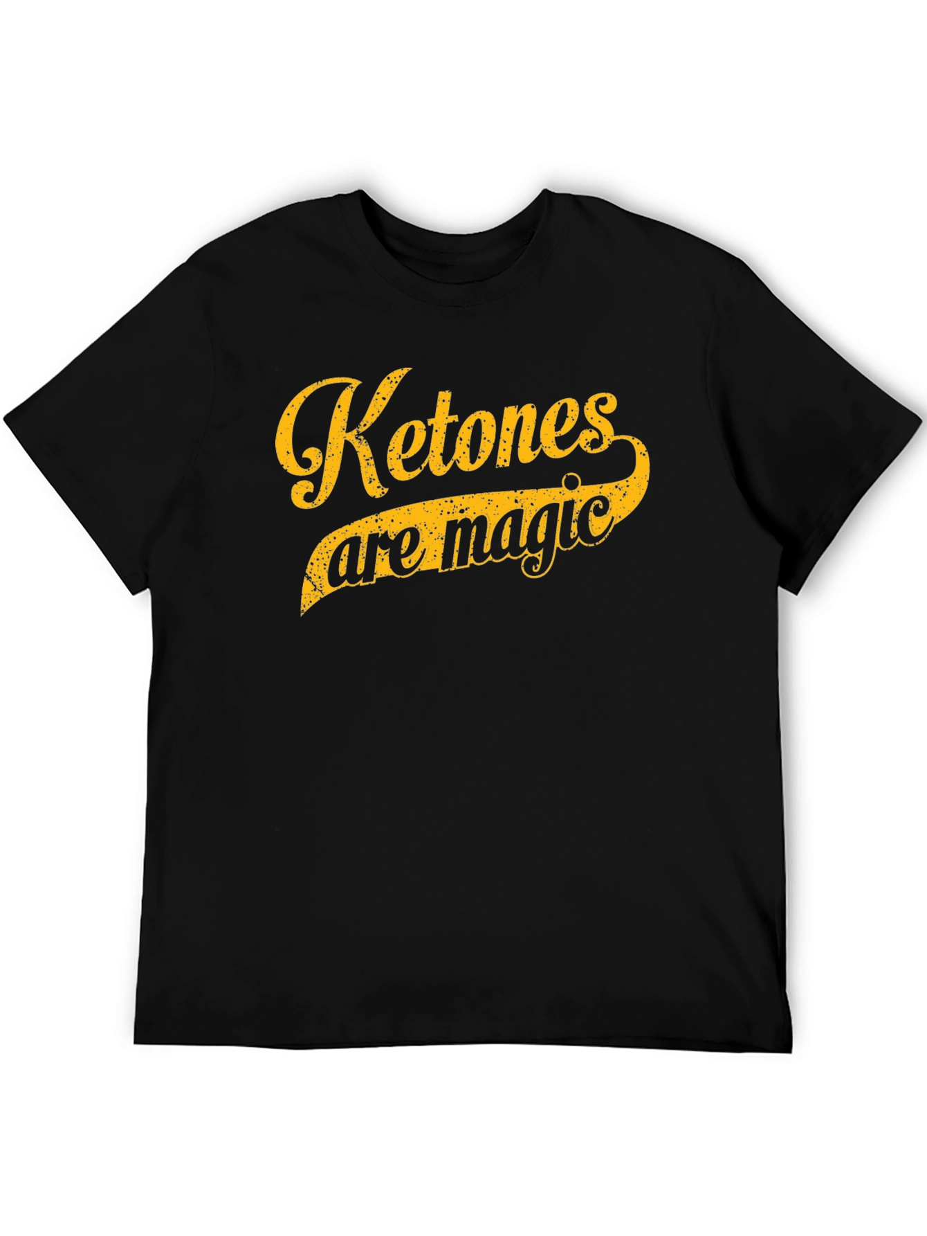 Black Ketones Are Magic T-Shirt - Keto Diet Tee view 5