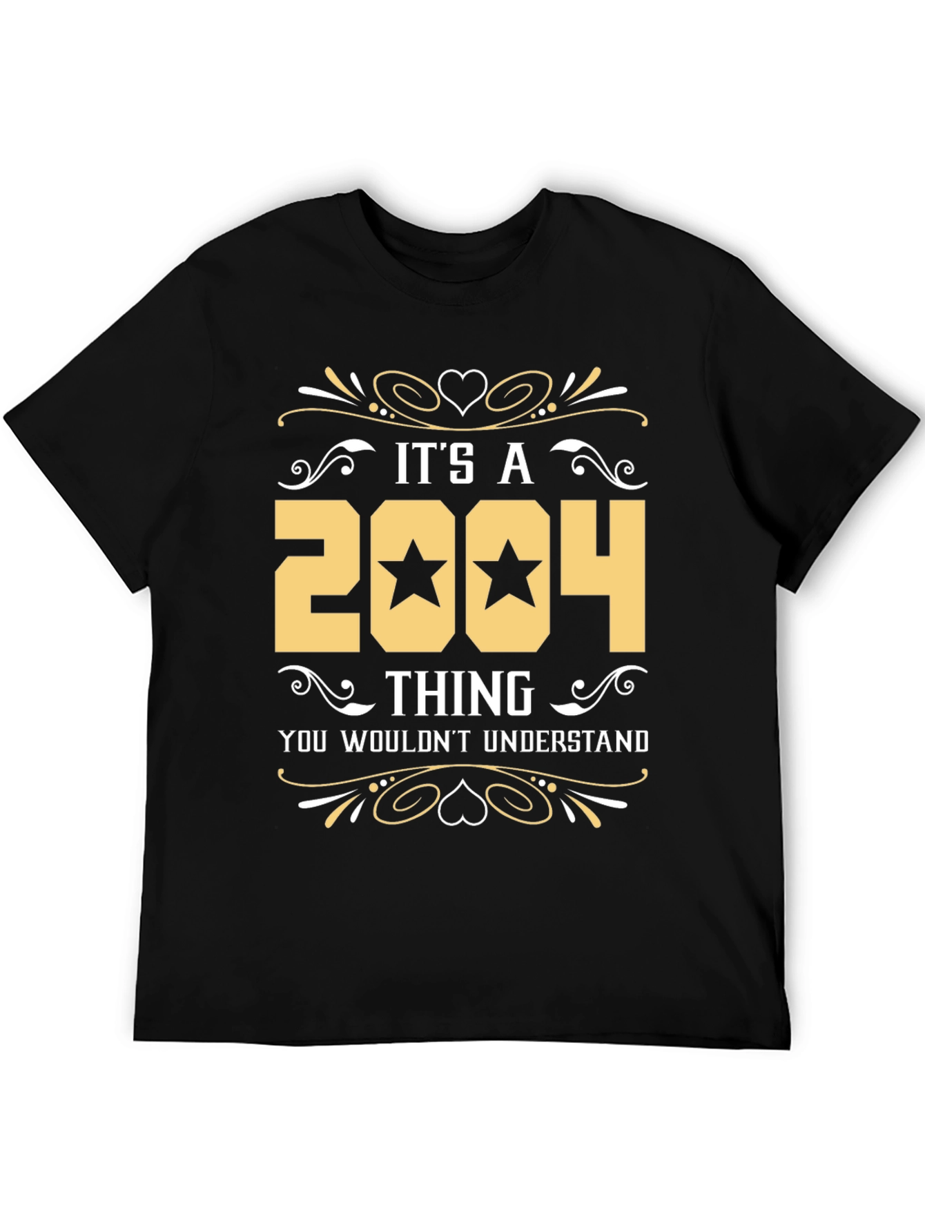 Black It's a 2004 Thing T-Shirt view 5