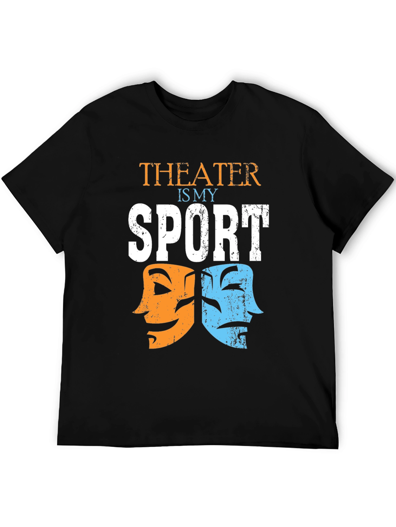 Black Theater Is My Sport Graphic Tee view 5