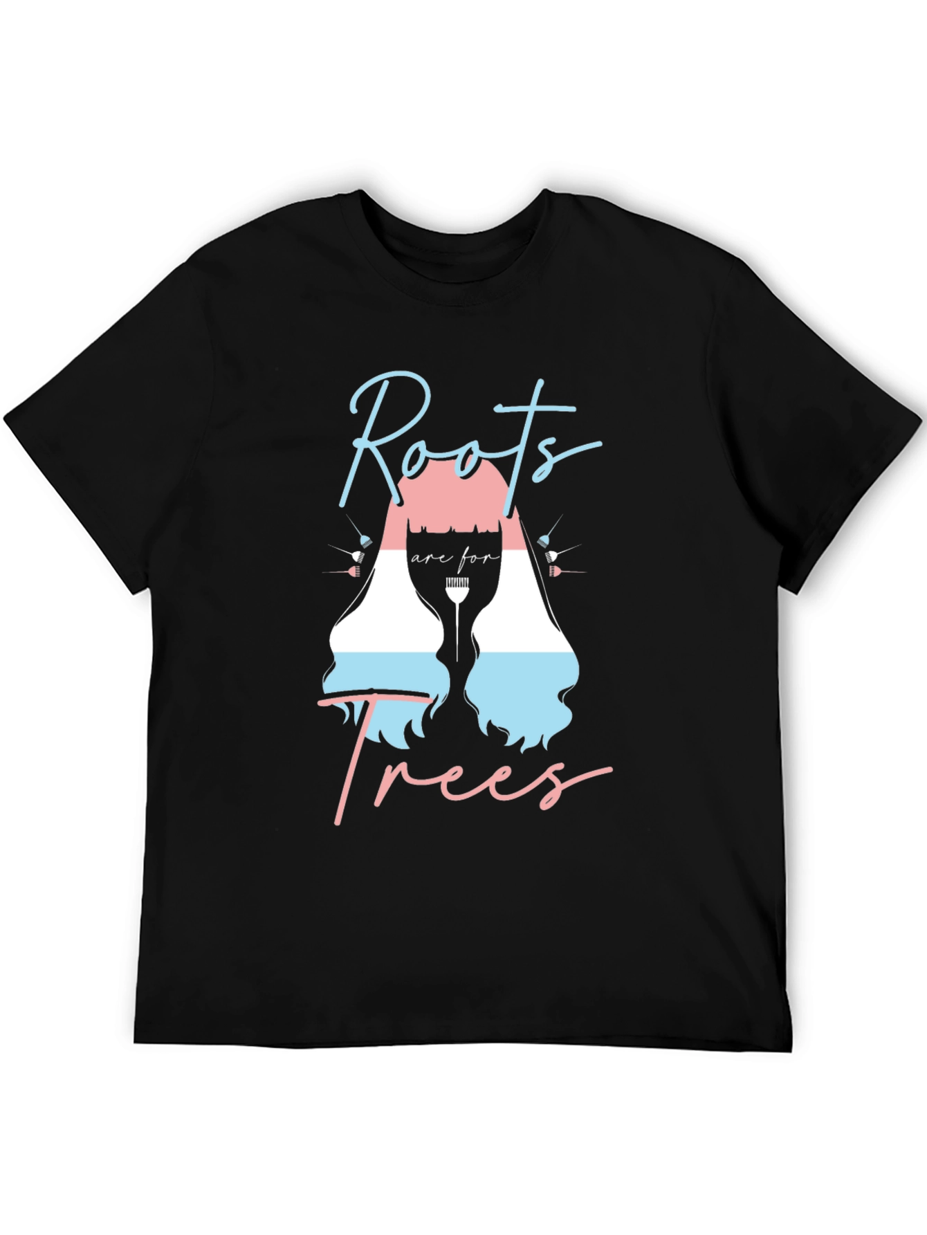 Black Roots are for Trees Transgender T-Shirt view 5