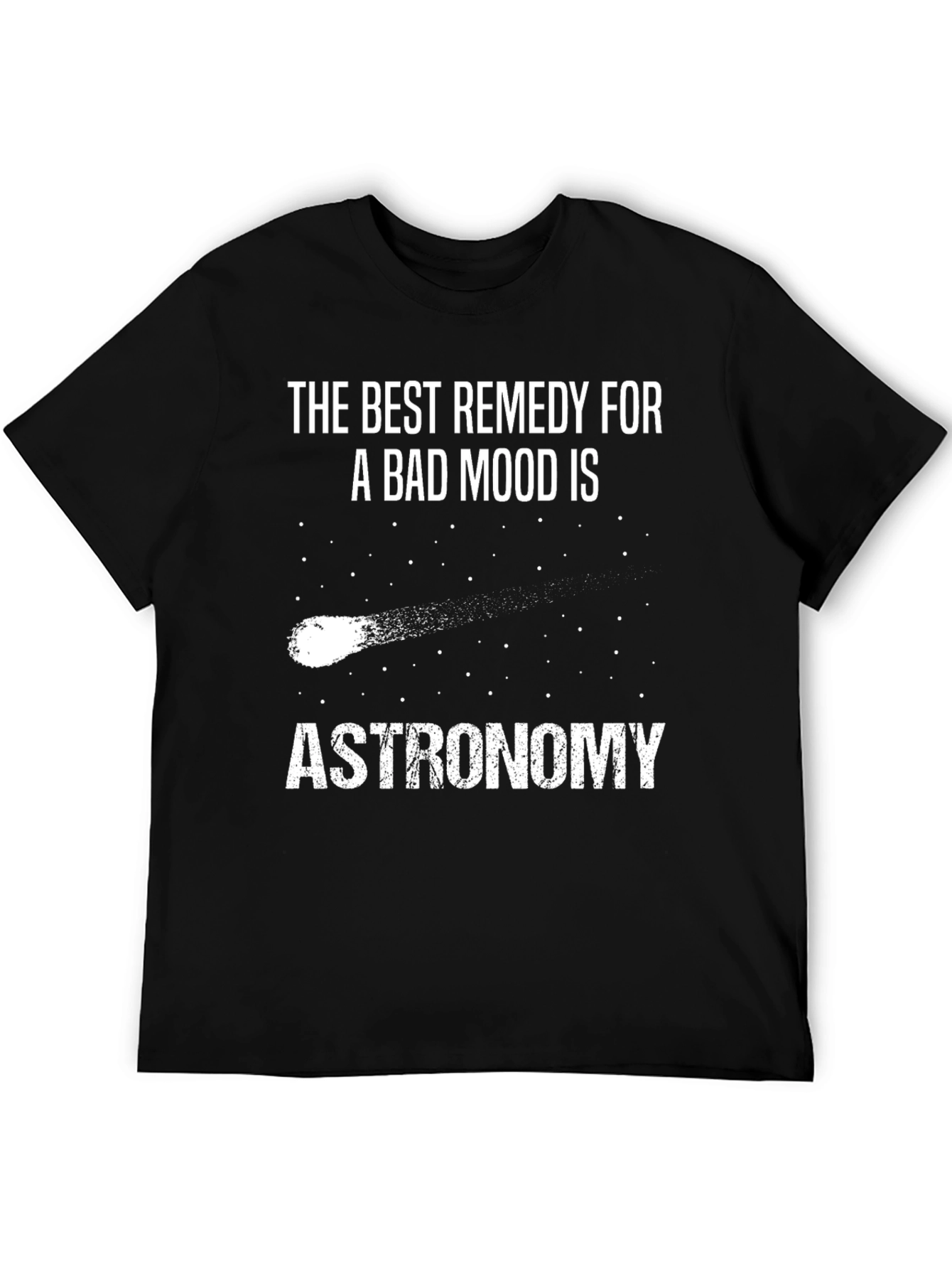 Black Astronomy Remedy T-Shirt - Comfort & Style view 5
