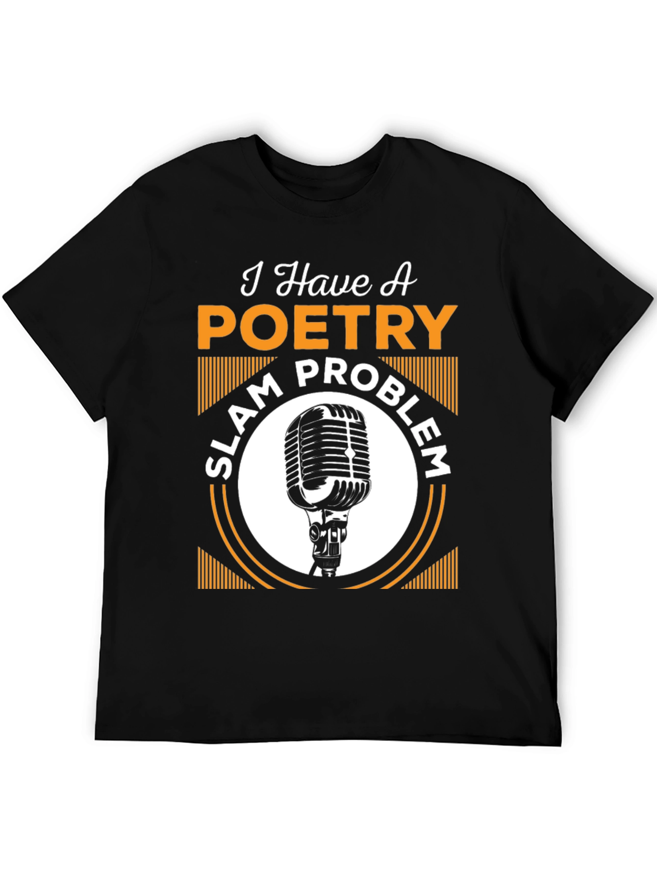 Black Poetry Slam Problem T-Shirt view 5