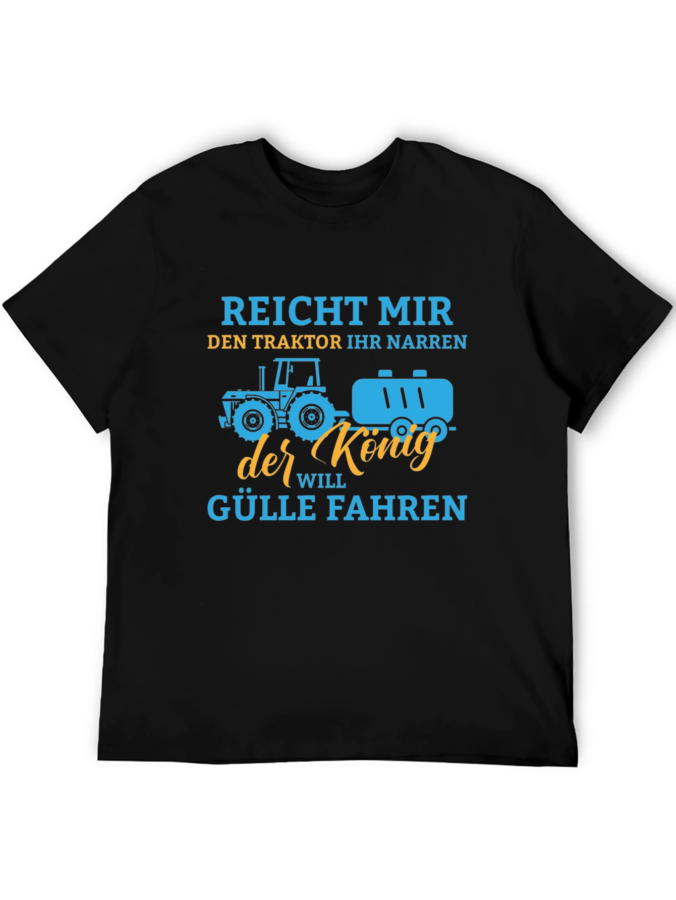 Black Reicht Mir Den Traktor T-Shirt view 5