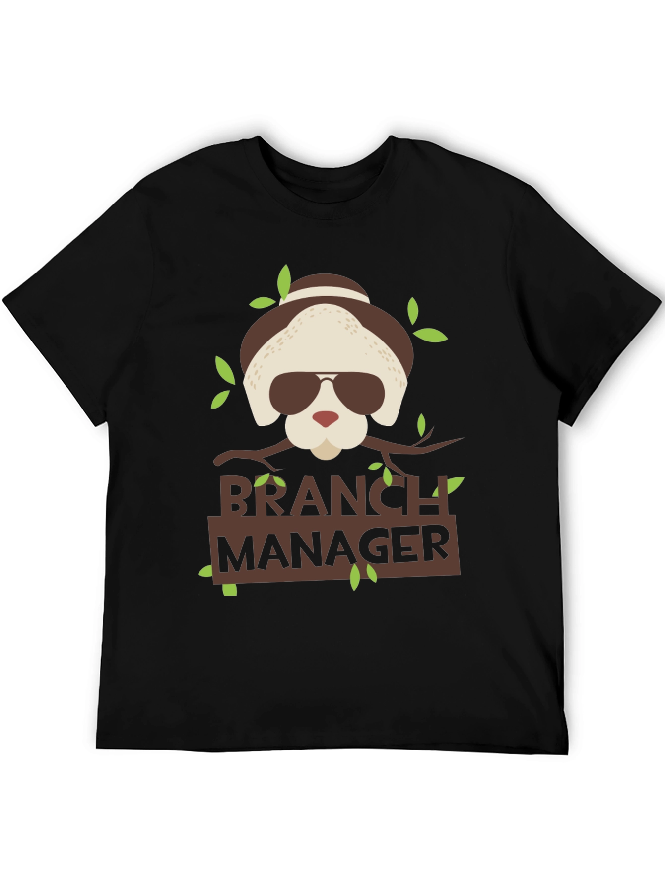 Black Branch Manager T-Shirt view 5