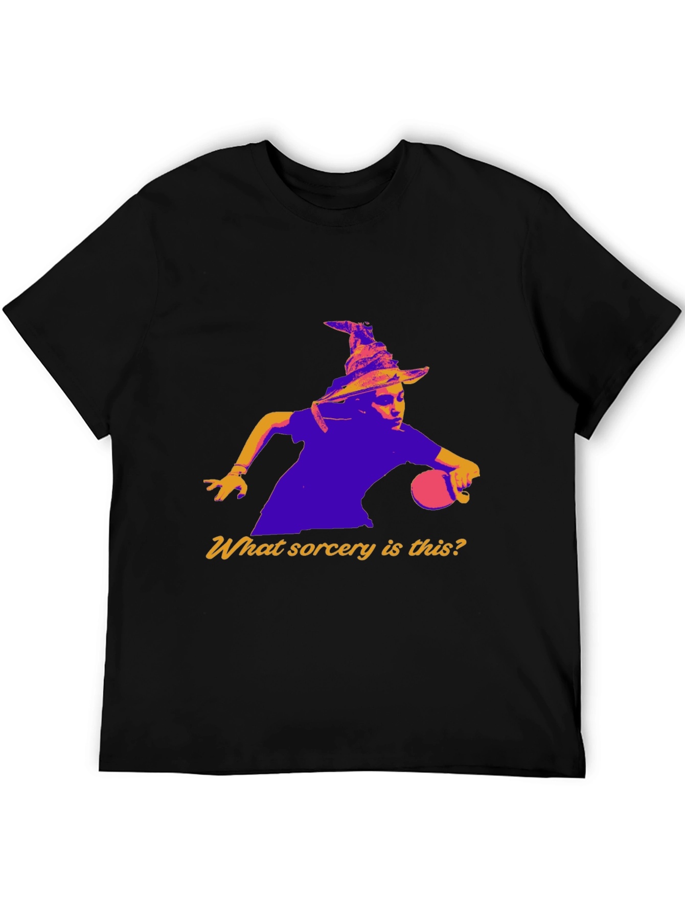 Black Wizardry T-Shirt: What Sorcery Is This? view 5