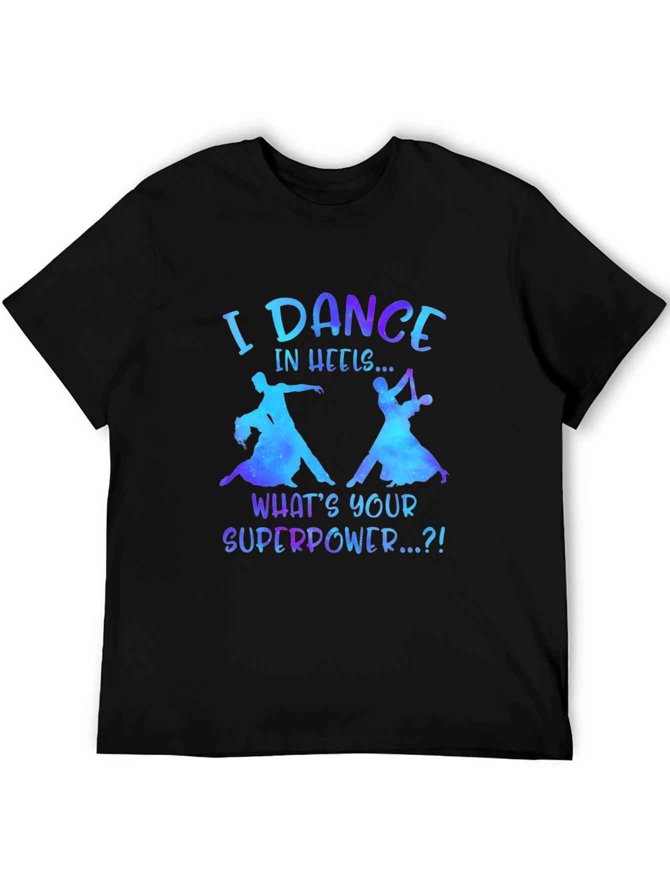 Black I Dance in Heels Graphic Tee view 5