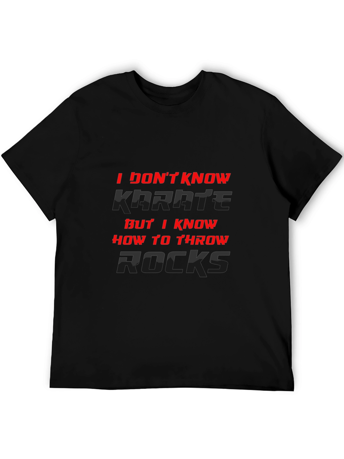 Black Funny Pixelated Graphic T-Shirt view 5