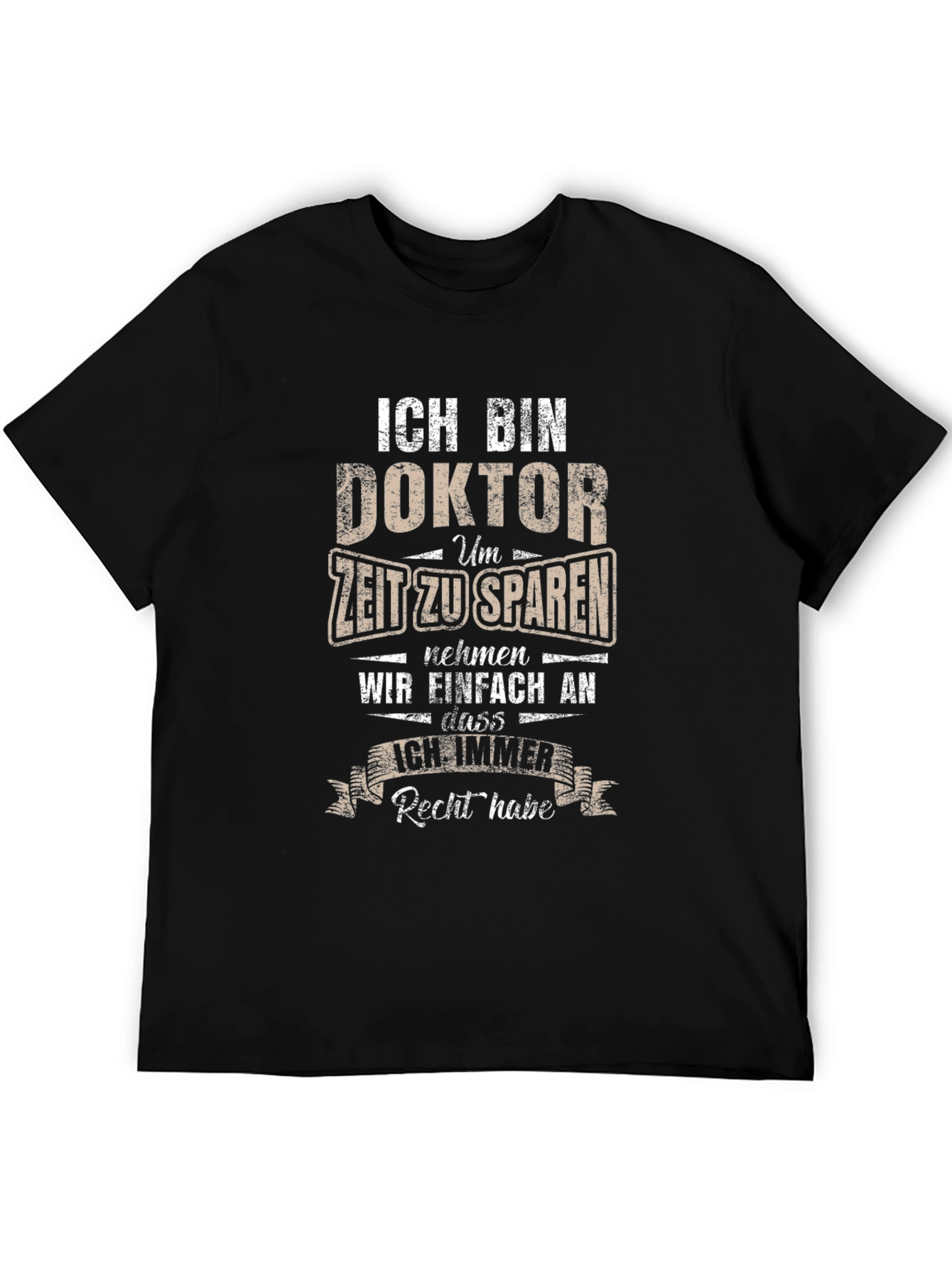 Ich Bin Doktor Graphic Tee - German Doctor Humor Shirt - 5
