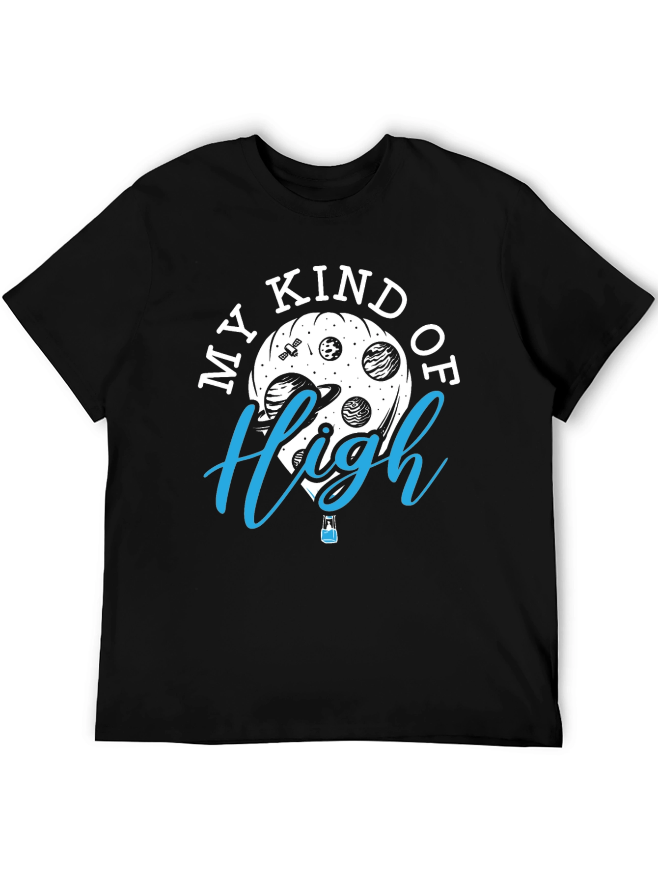 Black My Kind of High Graphic T-Shirt view 5