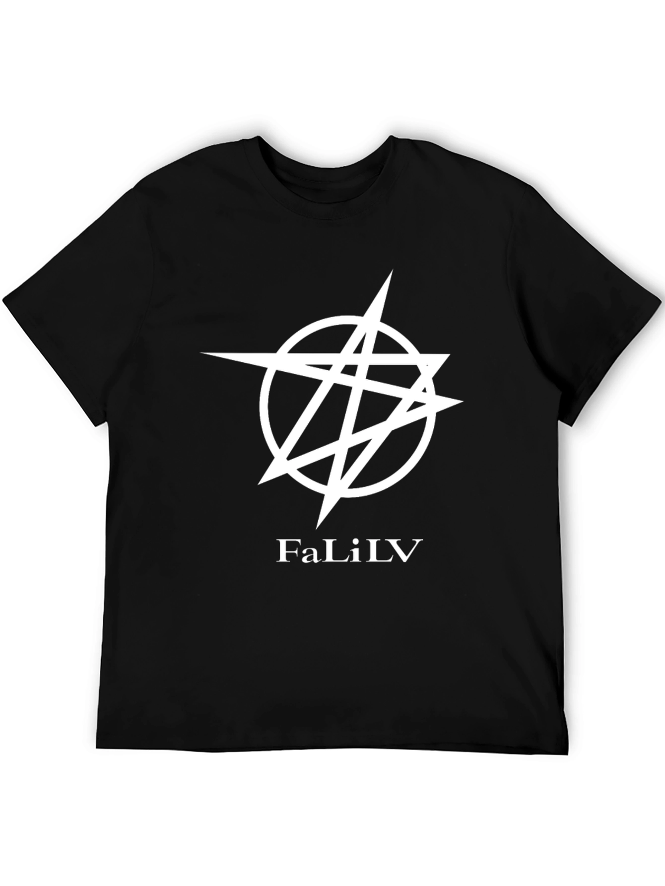 Black FaLiLV Graphic Print Black T-Shirt view 5