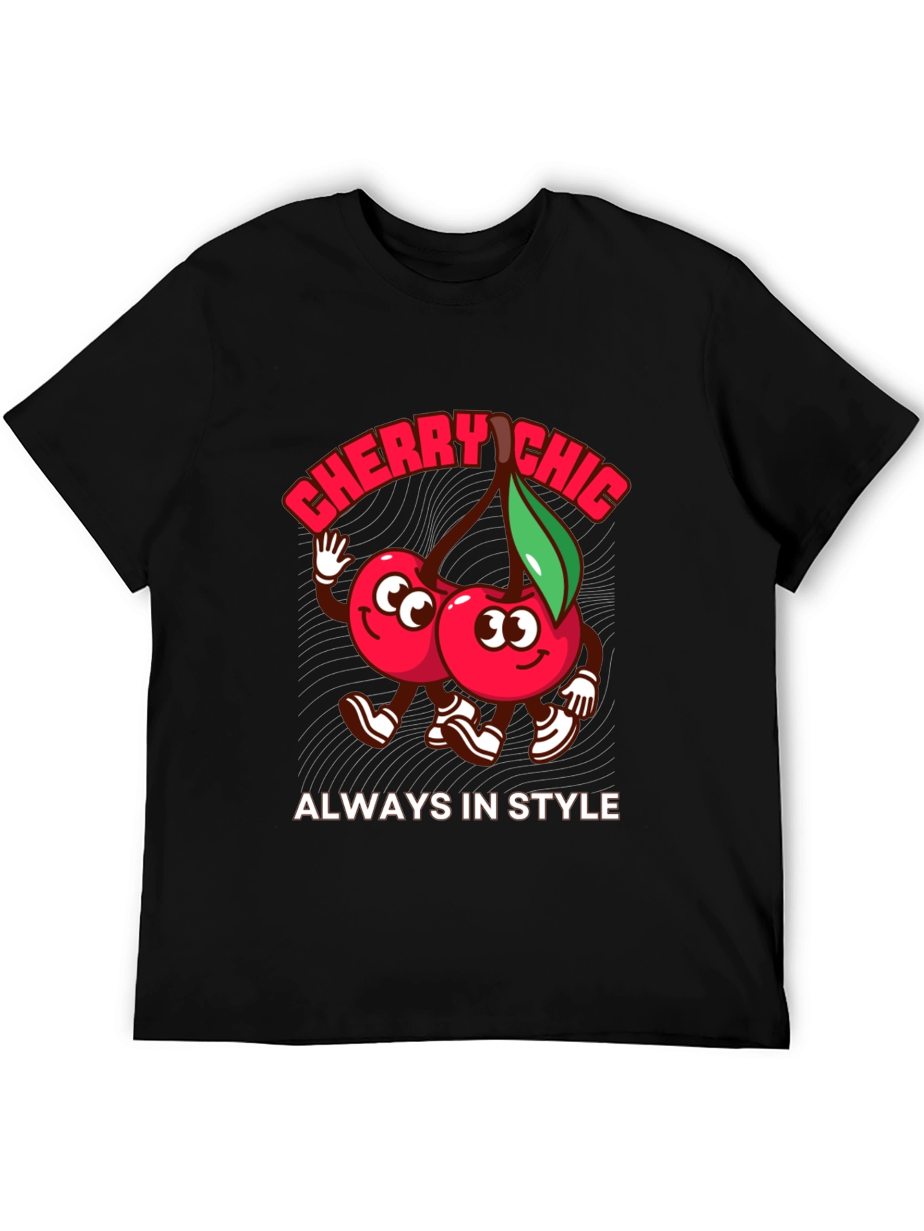 Black Cherry Chic Graphic Tee view 5