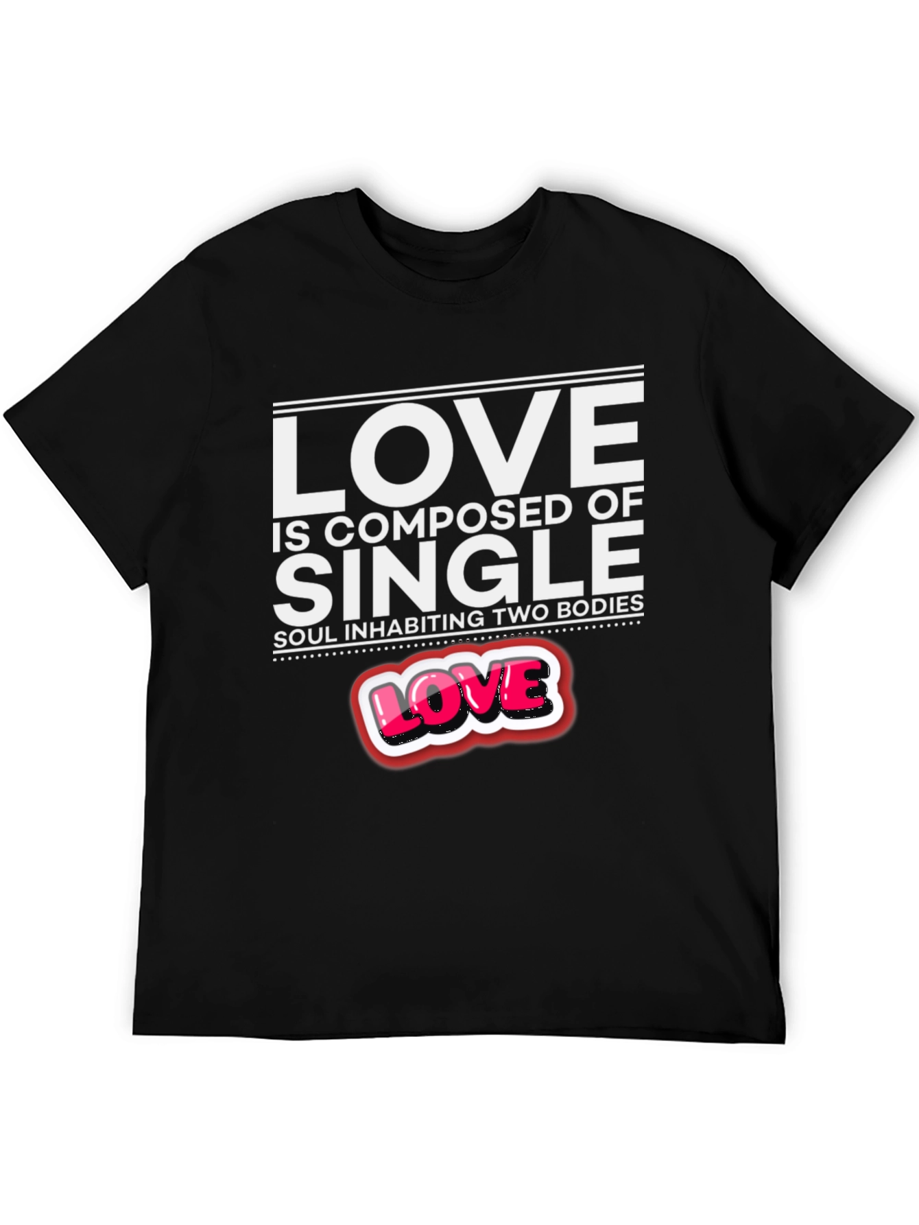Black Love is Composed Of Single Soul T-Shirt view 5