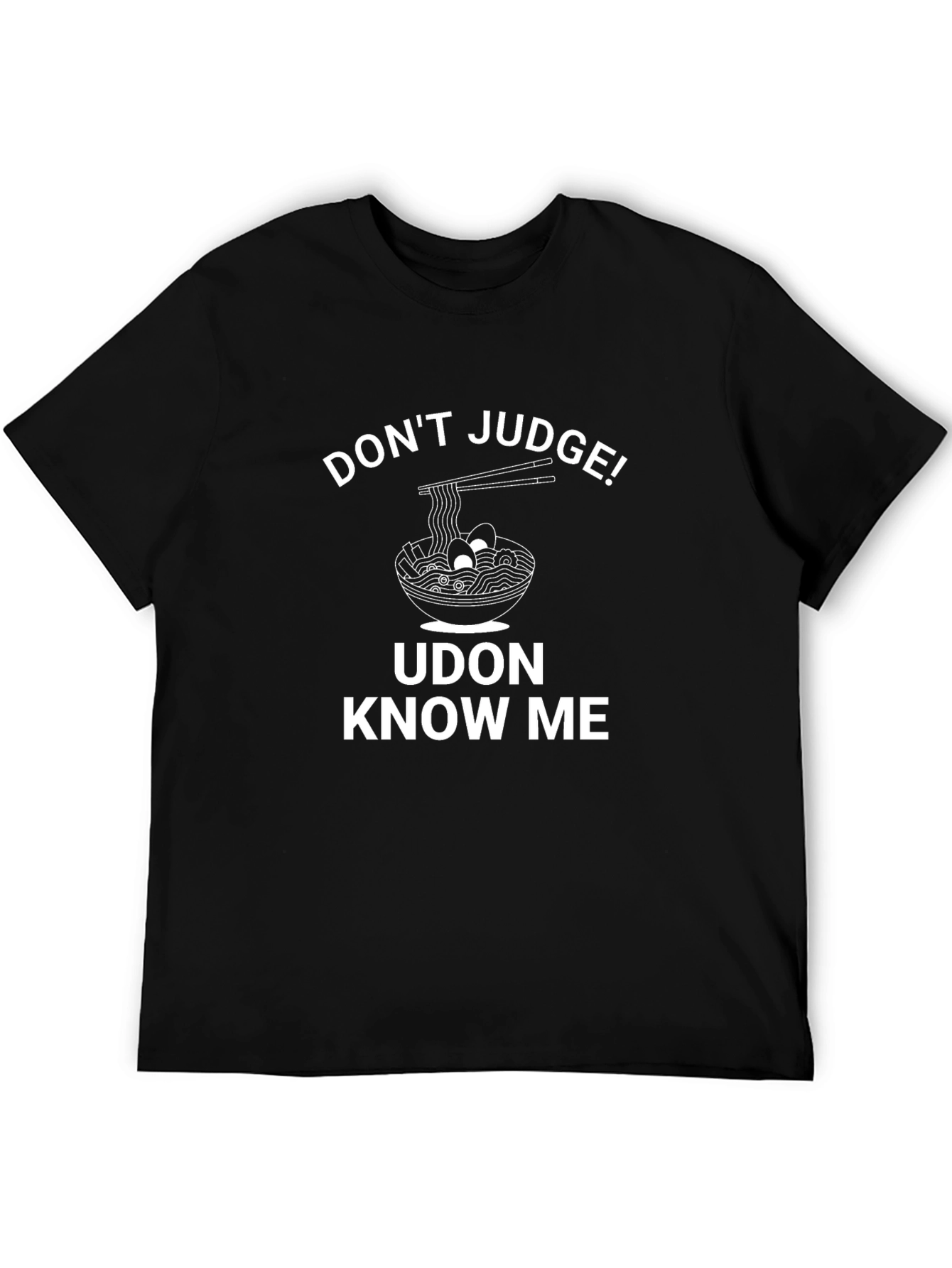 Black Udon Know Me Graphic T-Shirt - Black view 5