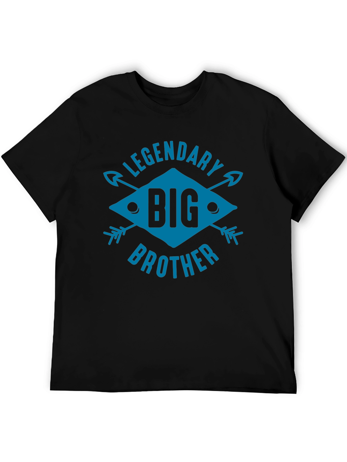 Black Legendary Big Brother Graphic T-Shirt view 5