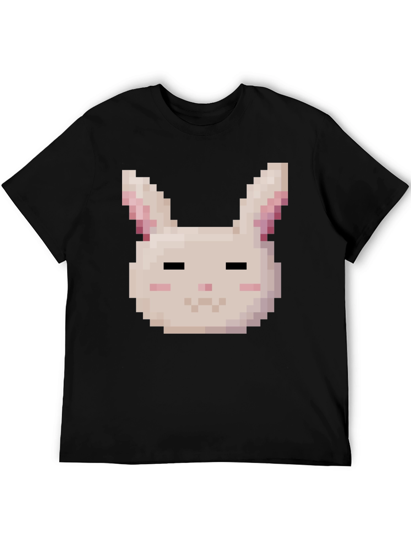 Pixel Bunny Graphic T-Shirt - Soft Cotton Tee - 5